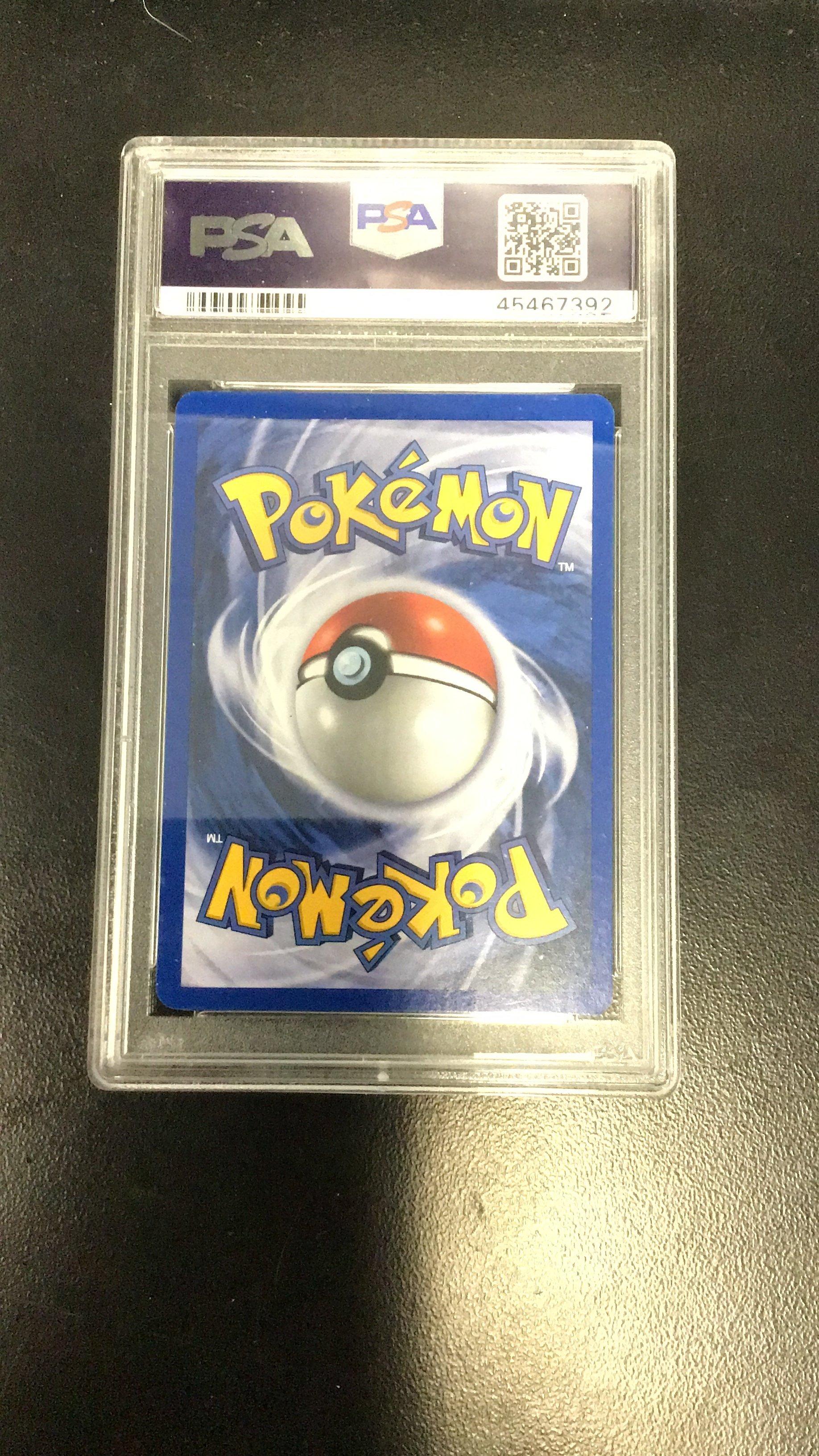 2000 Pokemon Promo Black Star 11 Eevee PSA