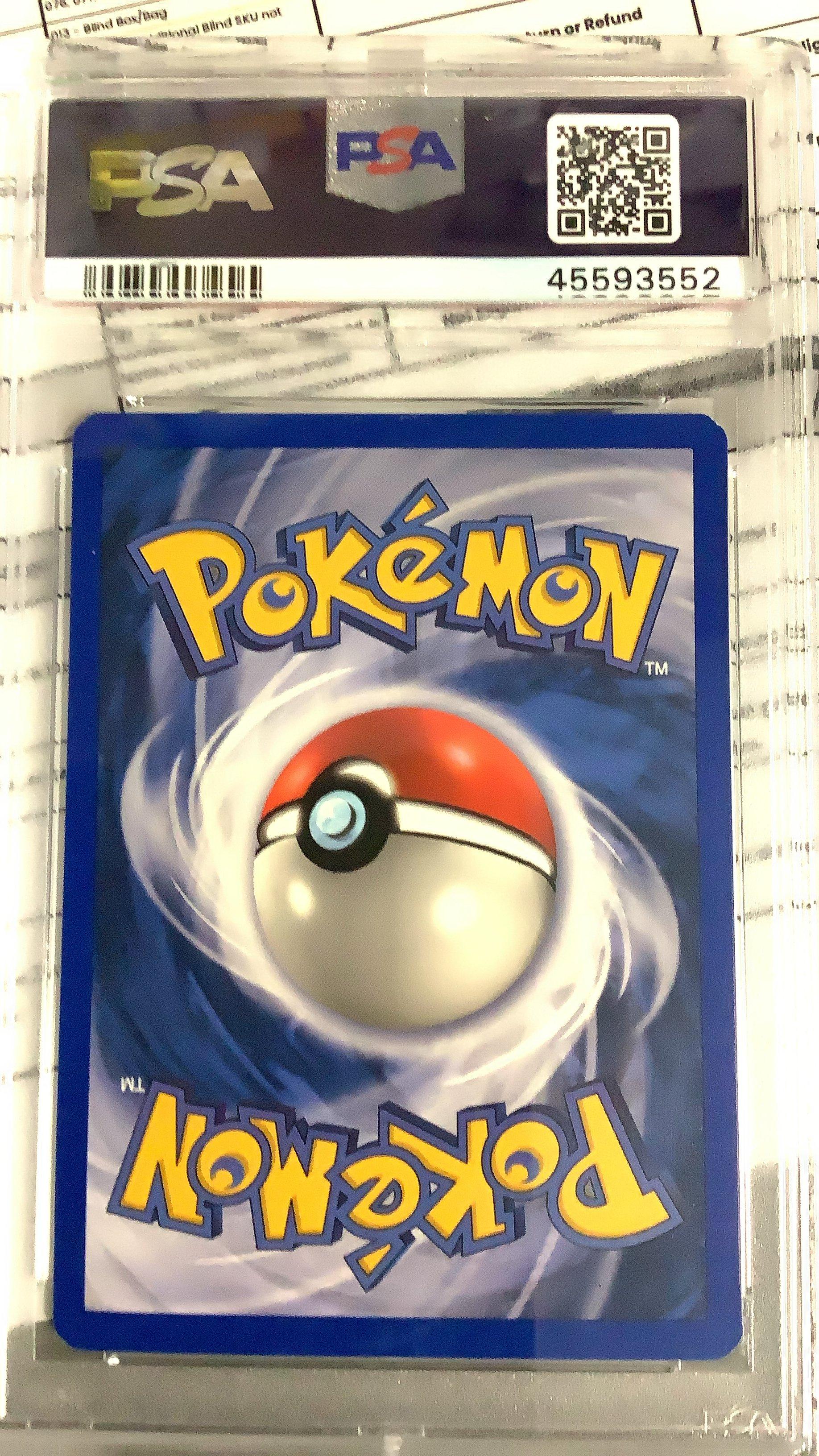 2004 Pokemon Ex Fire Red & Leaf Green 74 Pikachu-reverse Foil PSA