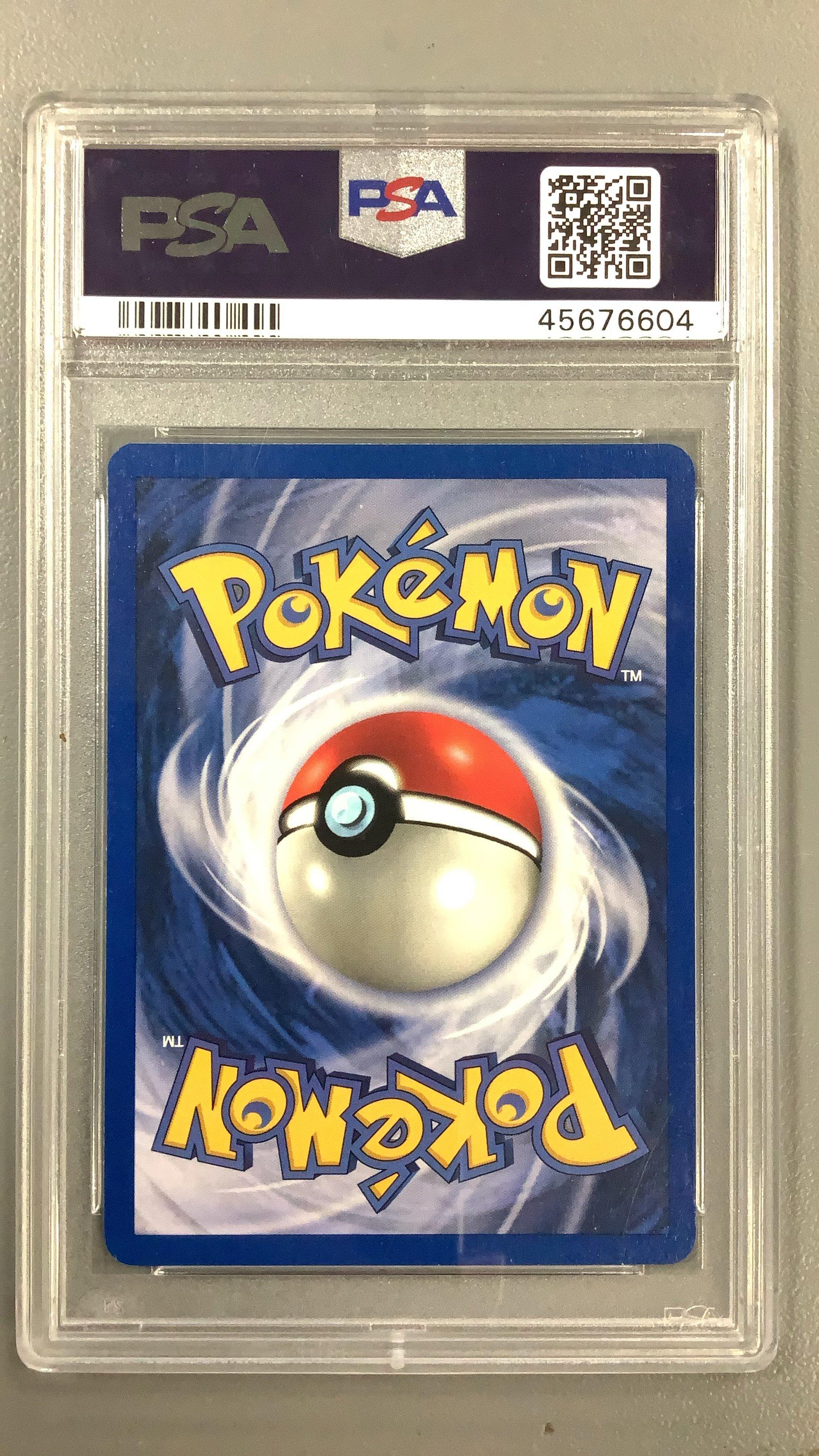 2000 Pokemon Gym Heroes 78 Erika's Oddish PSA