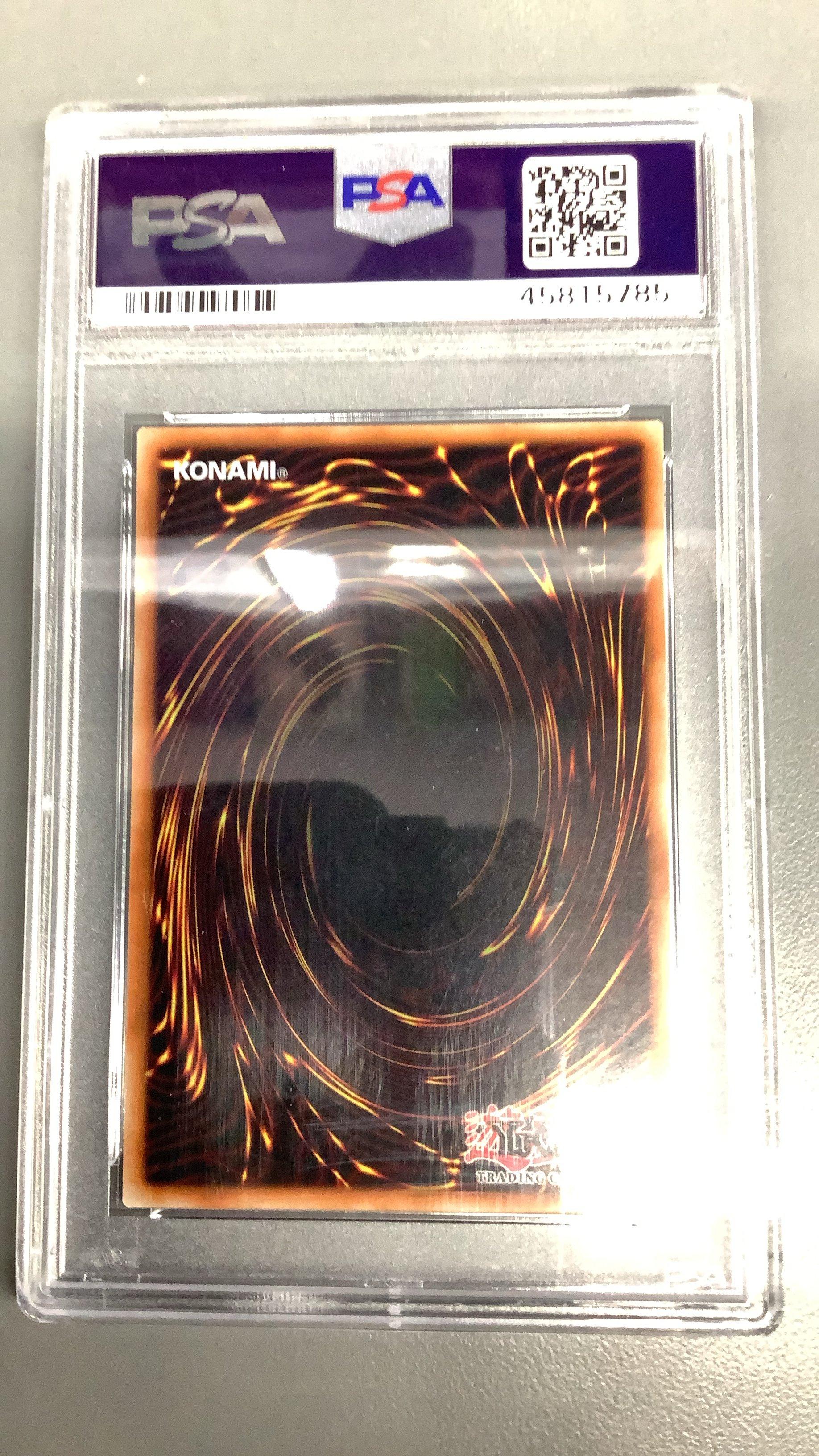 2002 Yu-gi-oh! Lob-legend Of Blue Eyes White Dragon 003 Flame Swordsman PSA