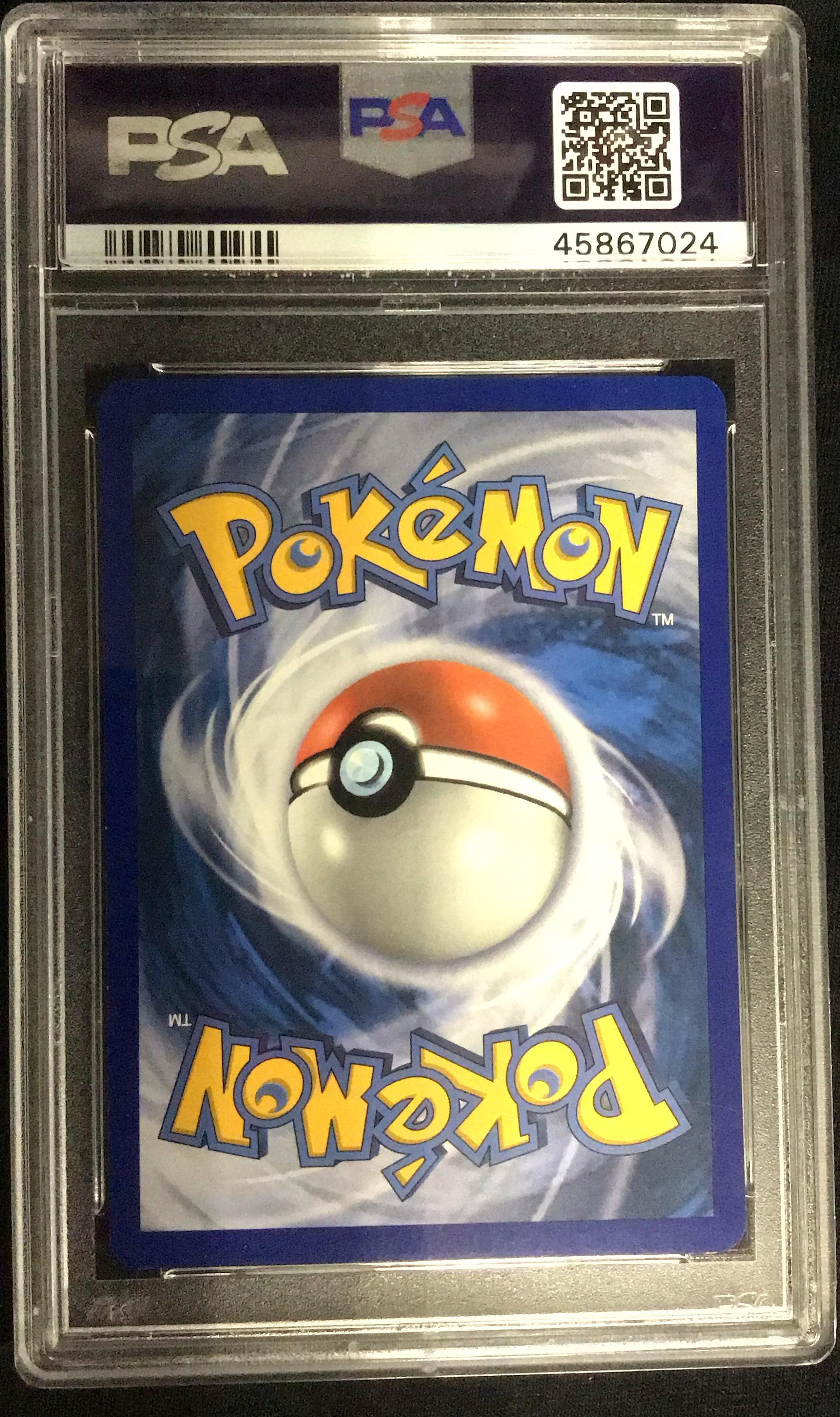 2005 Pokemon Ex Unseen Forces 18 Ursaring-reverse Foil PSA 9