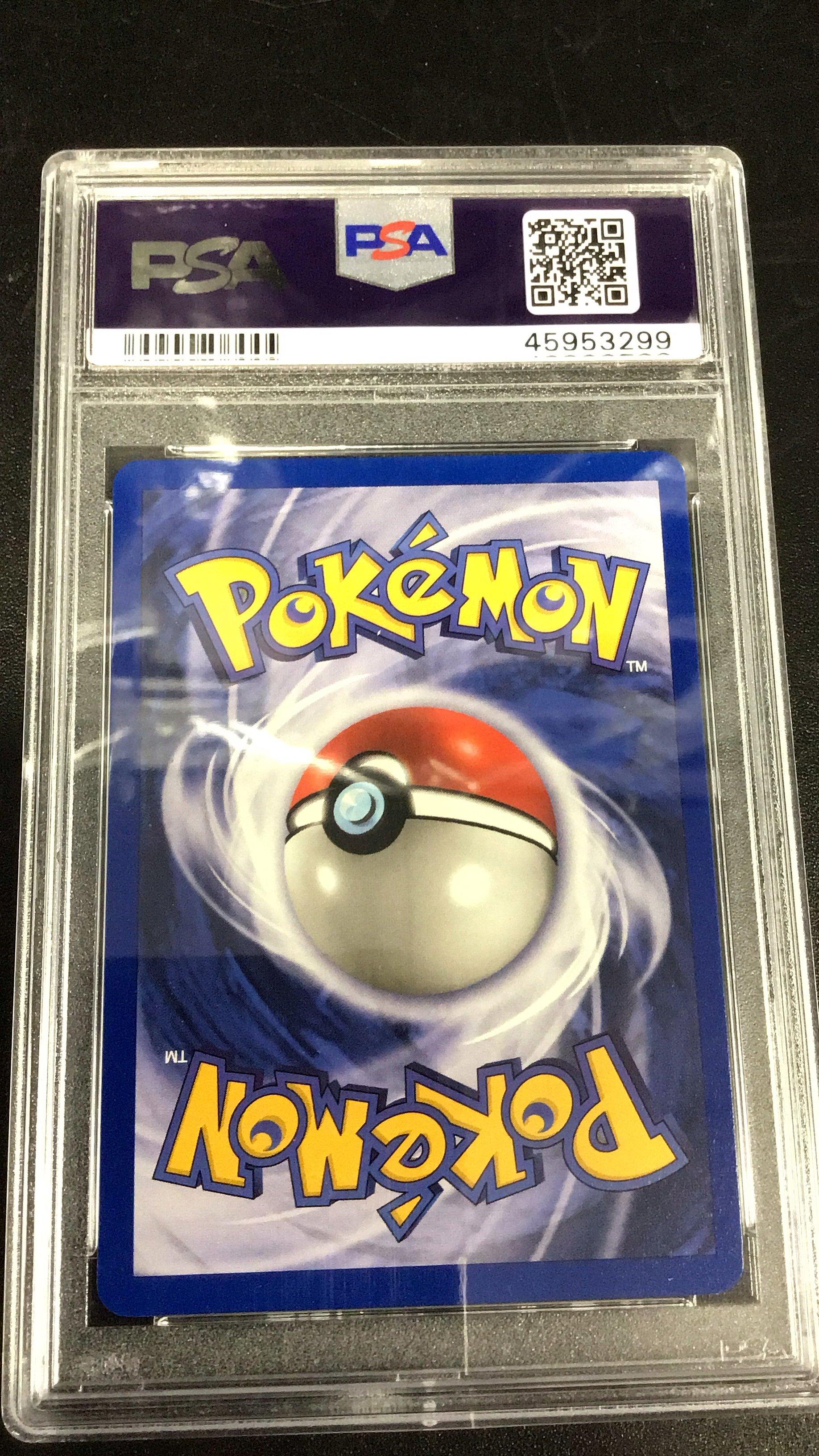 1999 Pokemon Fossil 15 Zapdos-holo Cosmos-thunderstorm Deck PSA