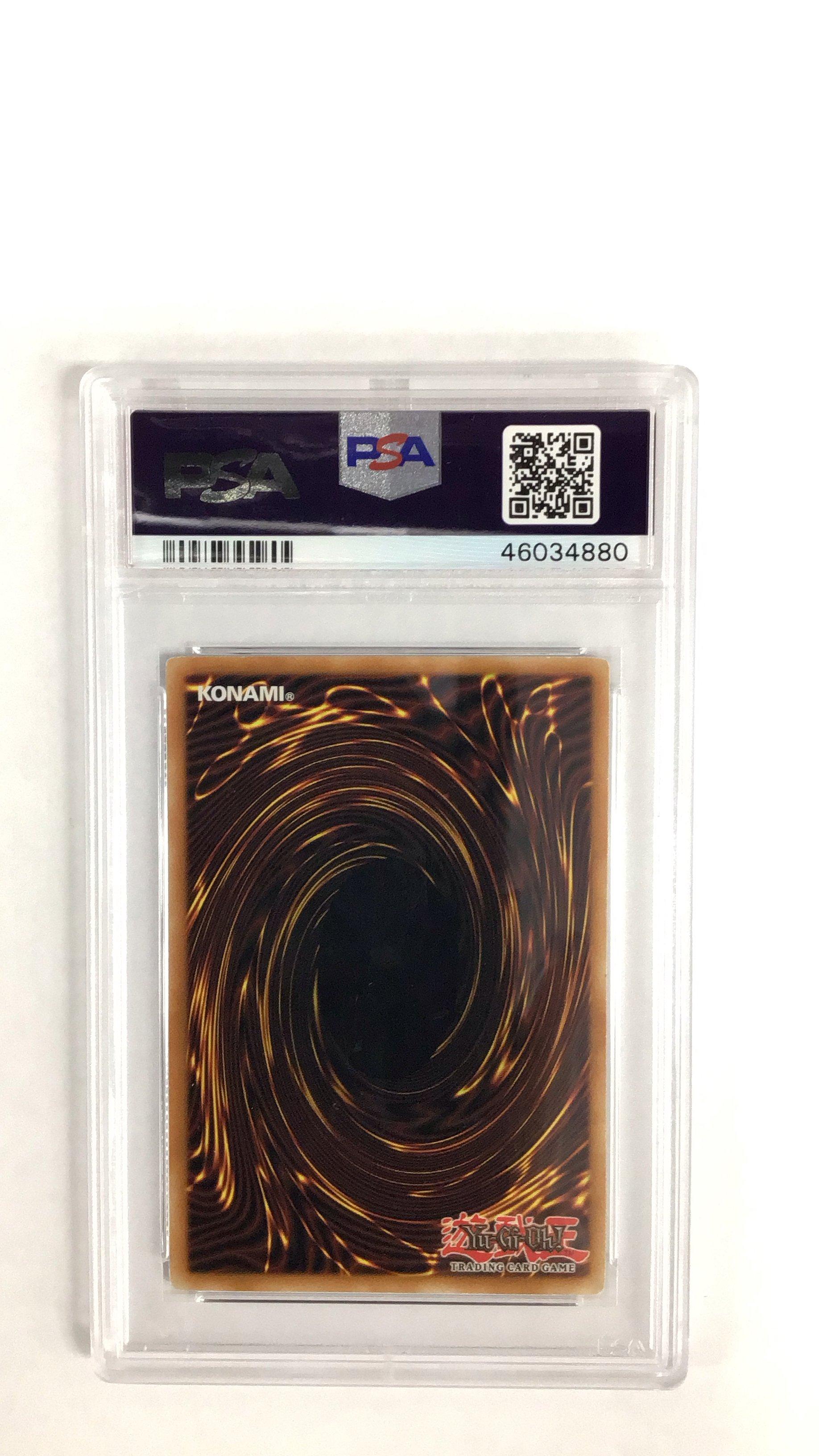 2008 Yu-gi-oh! Ptdn-phantom Darkness En034 Superancient Deepsea King Coelacanth Ultimate Rare PSA 8
