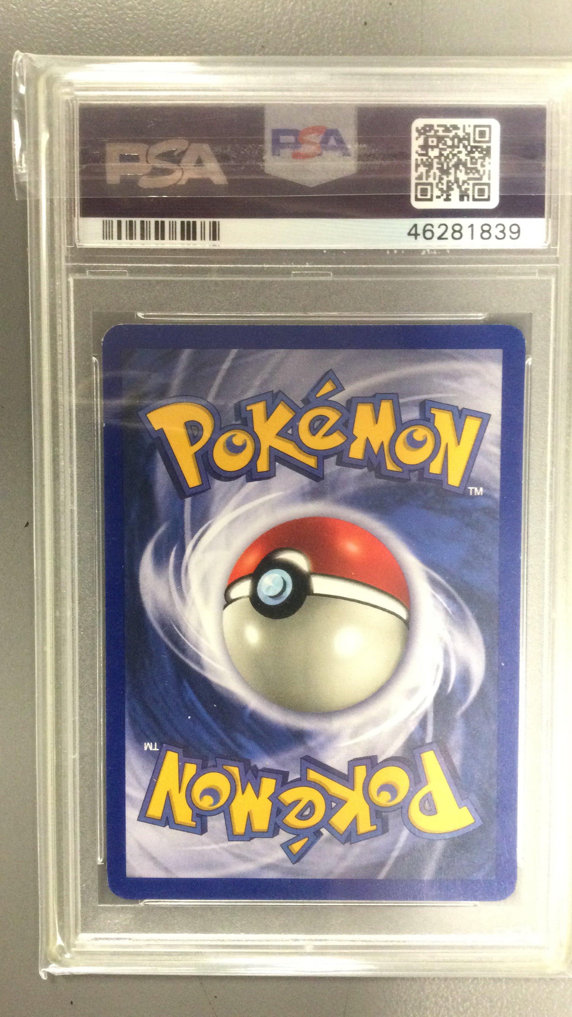 1999 Pokemon Jungle 10 Scyther-holo 1st Edition PSA