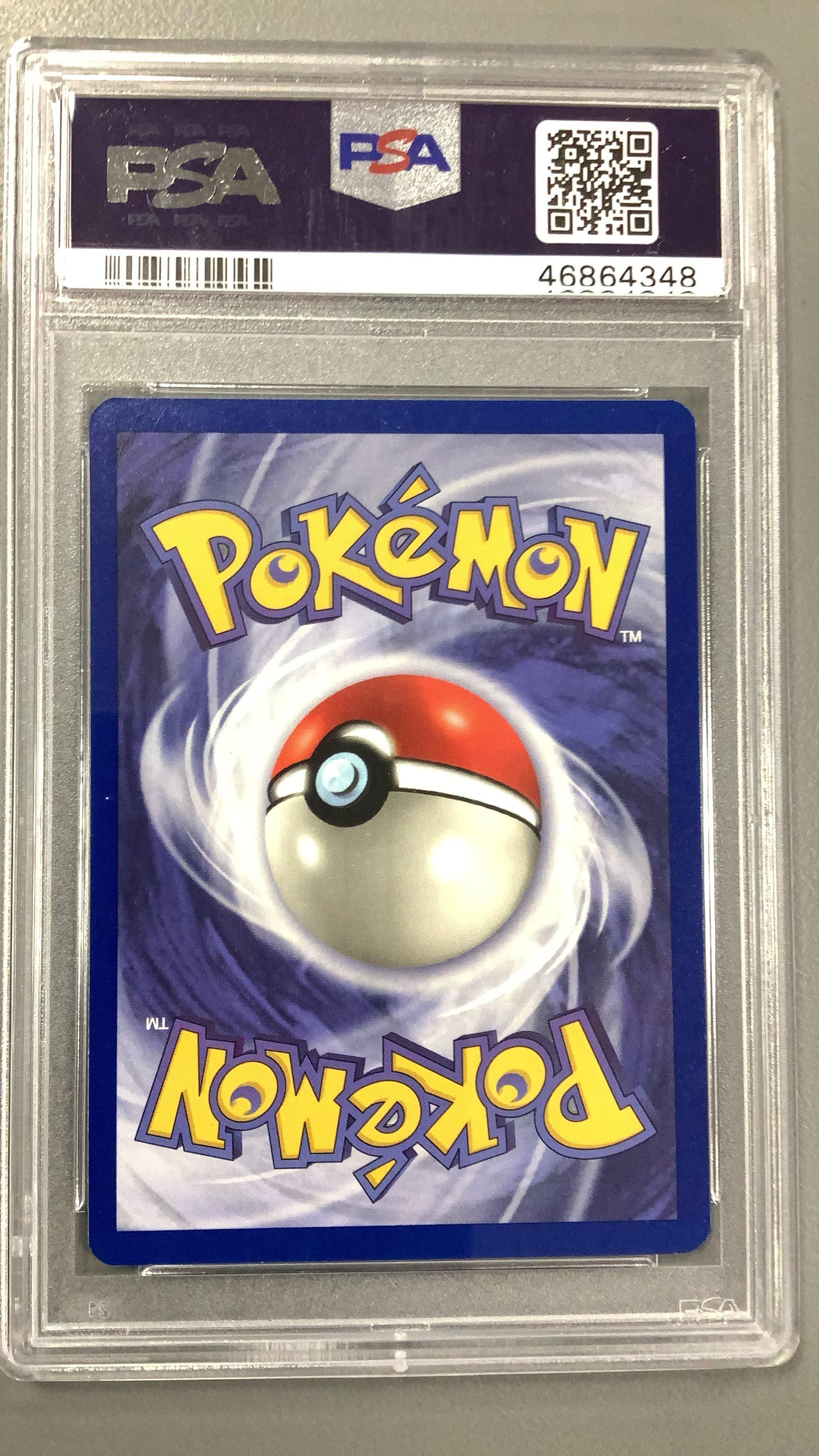 2000 Pokemon Rocket 40 Dark Machoke 1st Edition PSA