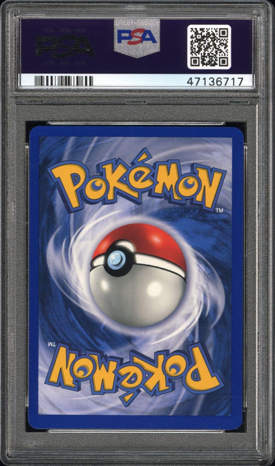 1999 Pokemon Game 10 Mewtwo-holo Shadowless PSA 8 Graded Card