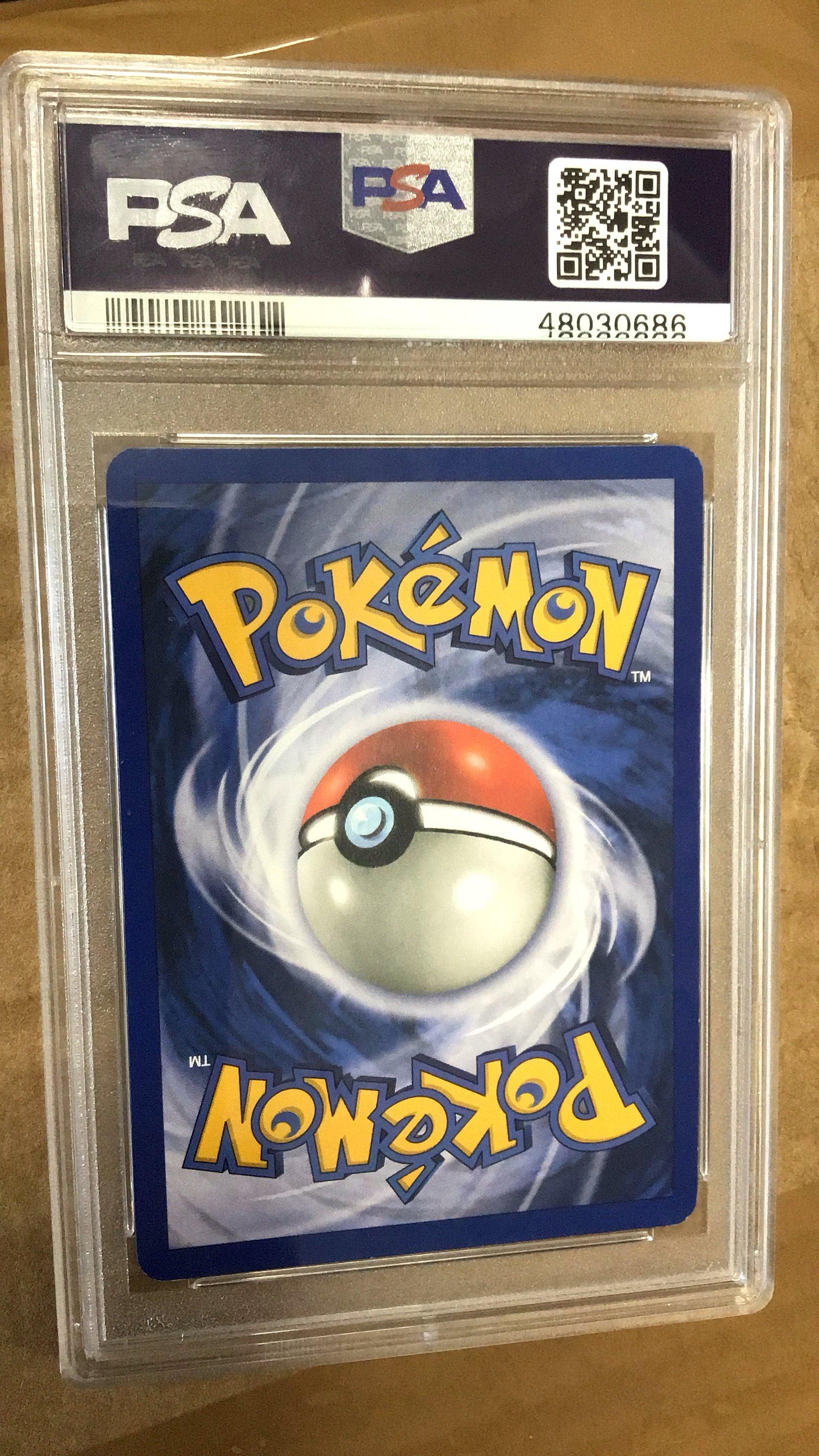 2000 Pokemon Game Base Ii 15 Poliwrath PSA 8