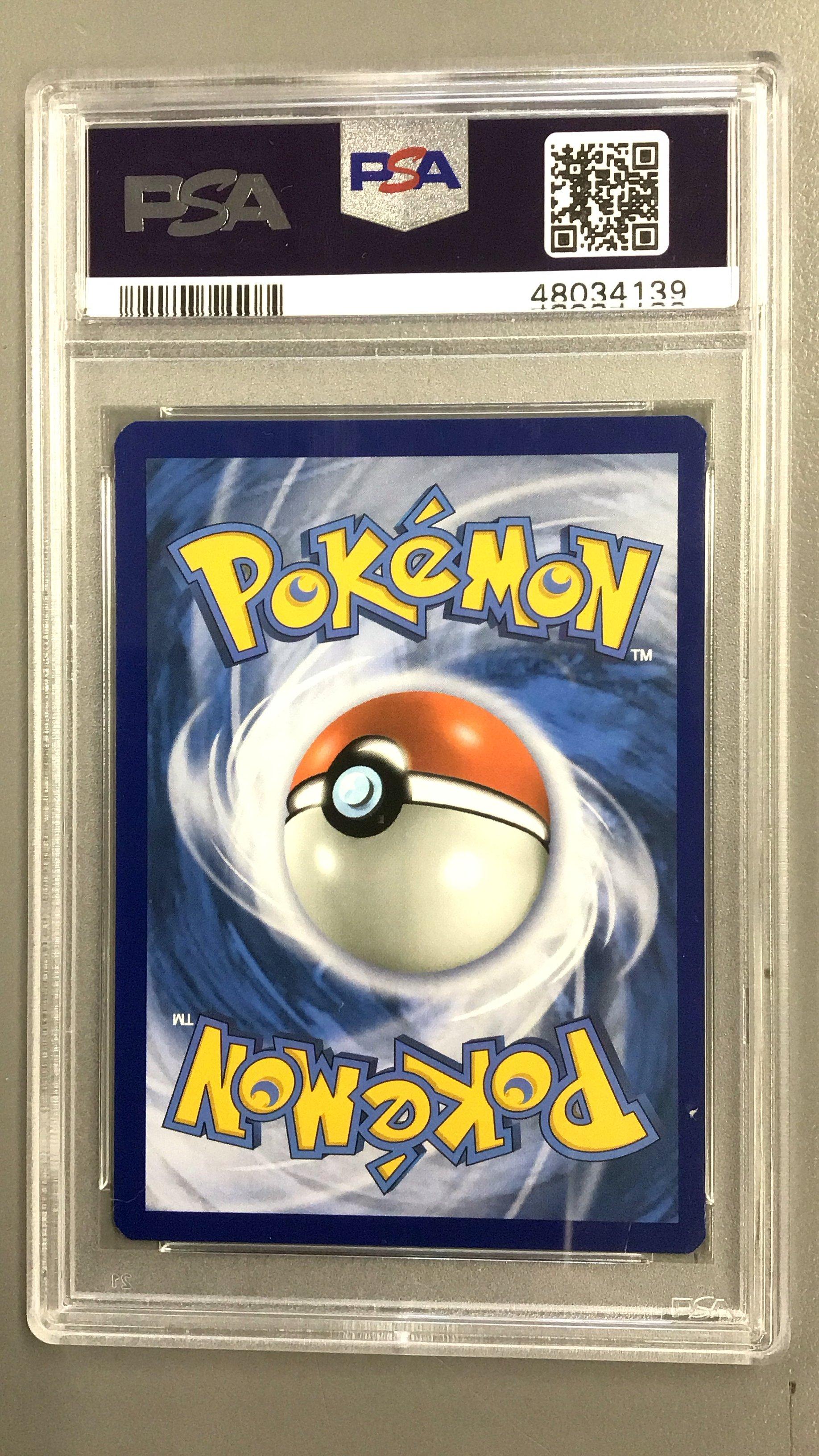 2019 Pokemon Sun & Moon Cosmic Eclipse 242 Full Art/magnemite Secret PSA