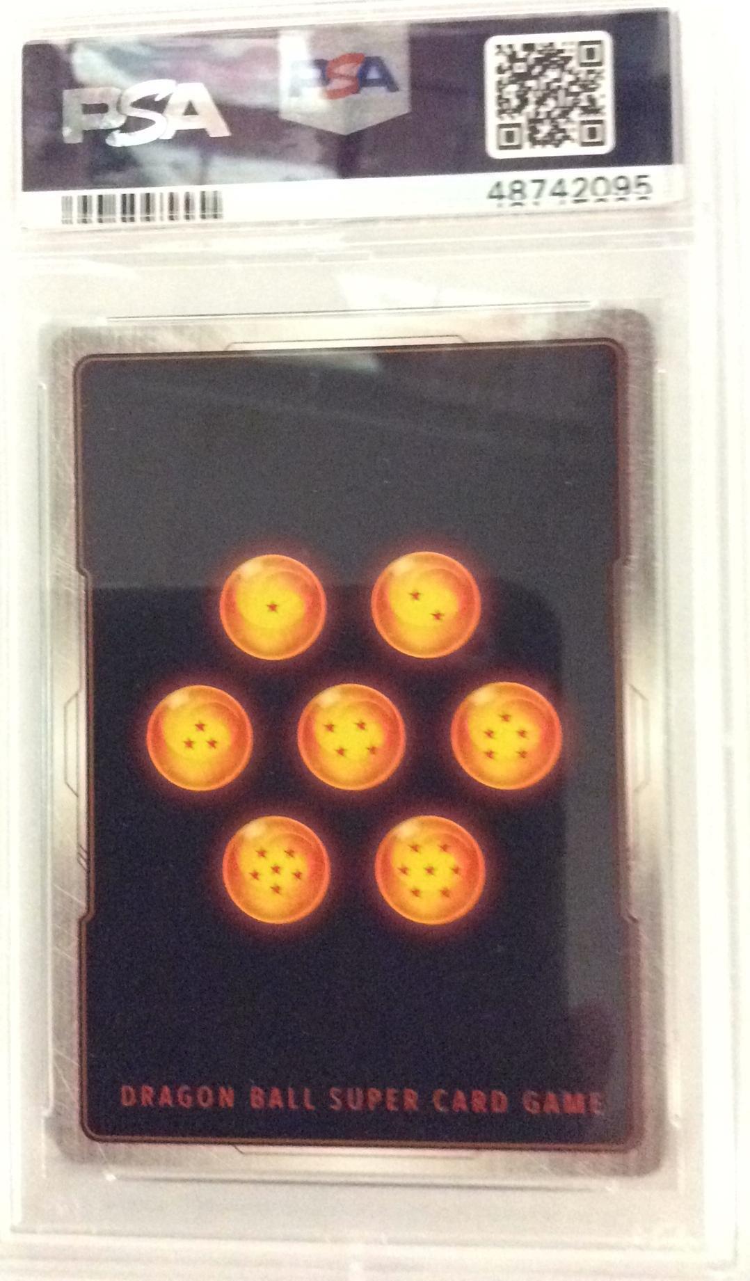 2019 Dragon Ball Super Card Game Series 7 Assault Of The Saiyans Bt7-118 Meteoric Energy Ssb Vegito Special Rare Signature PSA 10