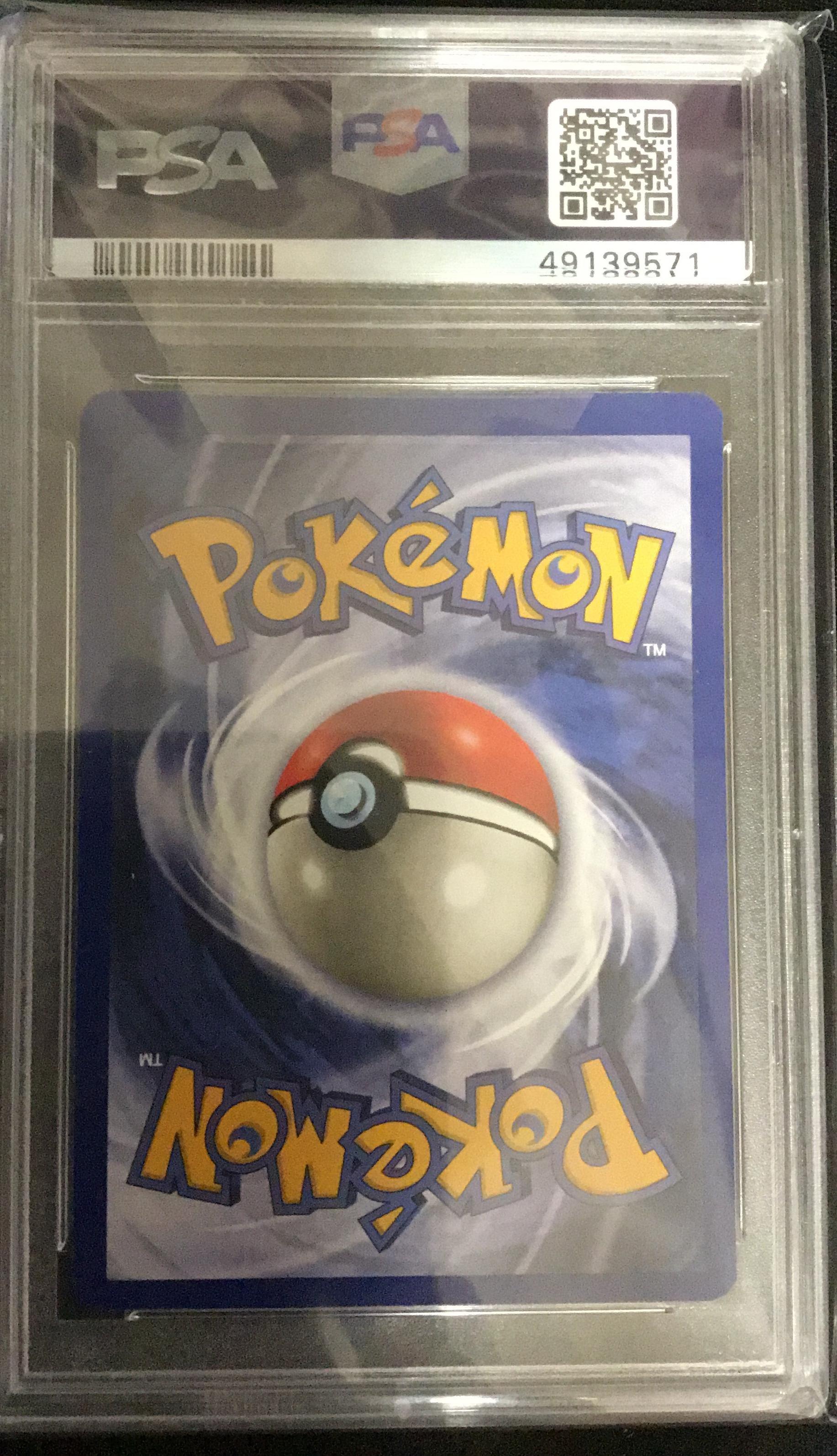 1999 Pokemon Fossil 14 Raichu-holo PSA