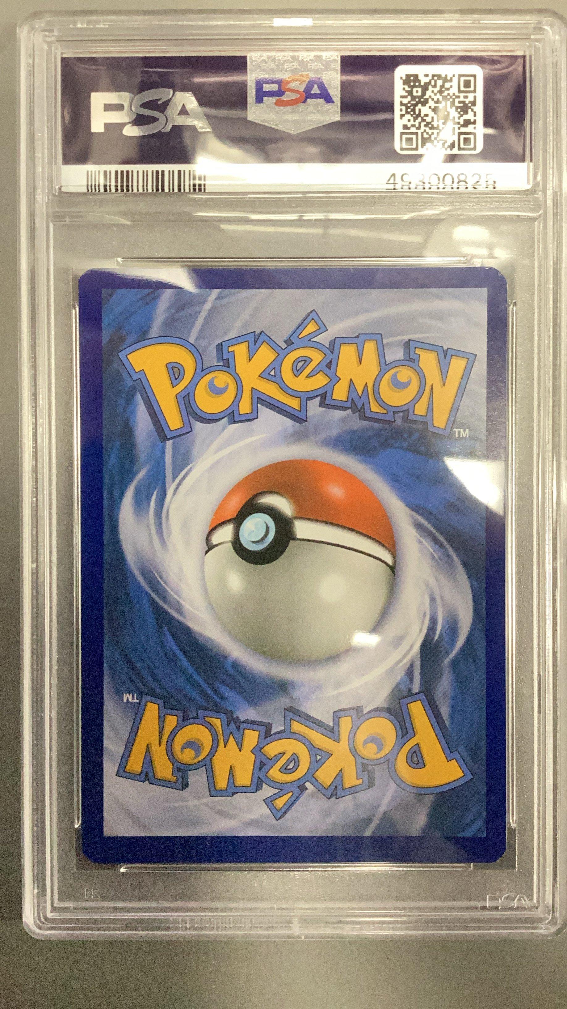 2017 Pokemon Sun & Moon Burning Shadows 163 Full Art/escape Rope Secret PSA 9