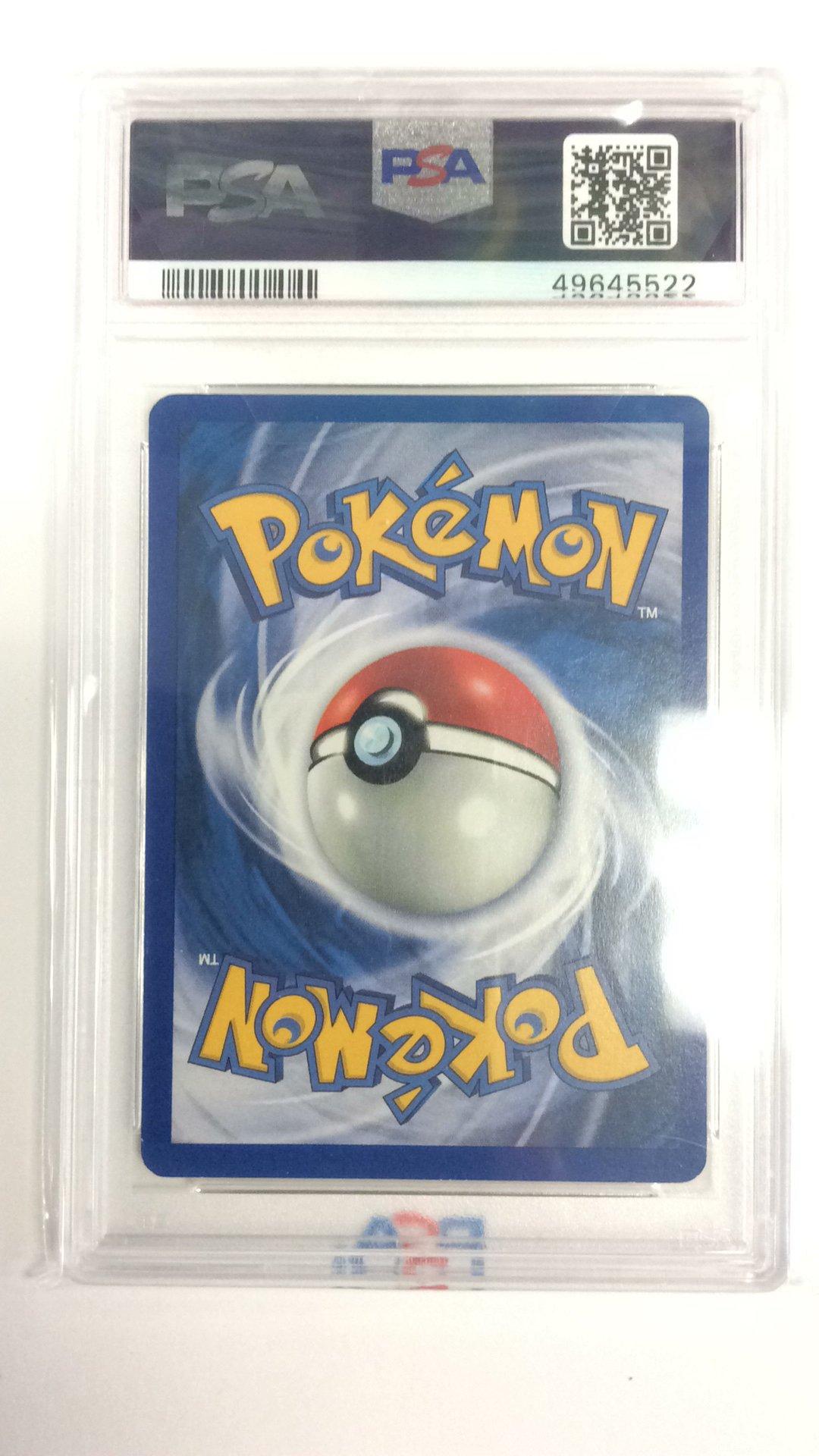 2000 Pokemon Gym Challenge 62 Blaine's Growlithe 1st Edition PSA 9