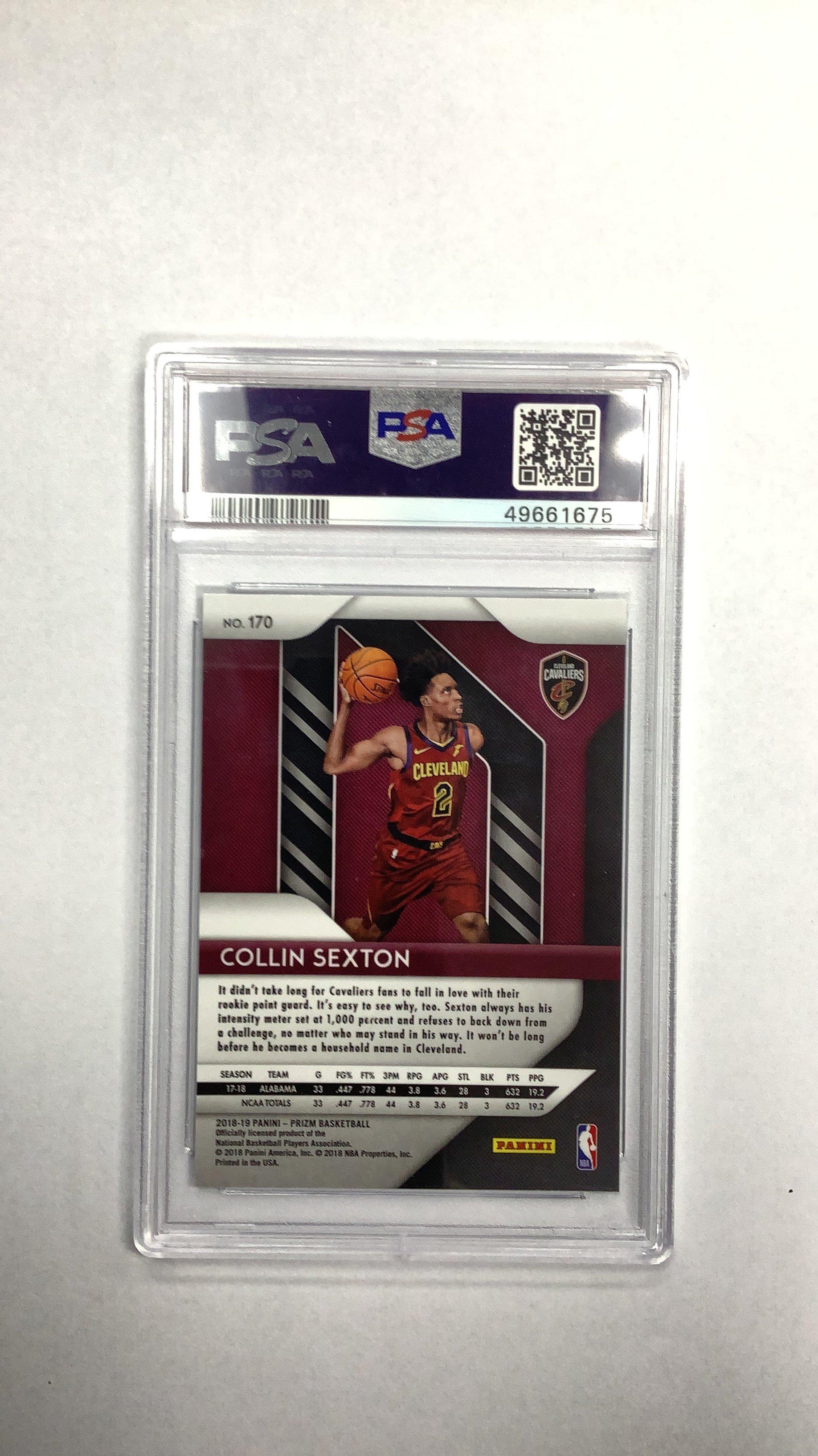 2018 Panini Prizm 170 Collin Sexton PSA