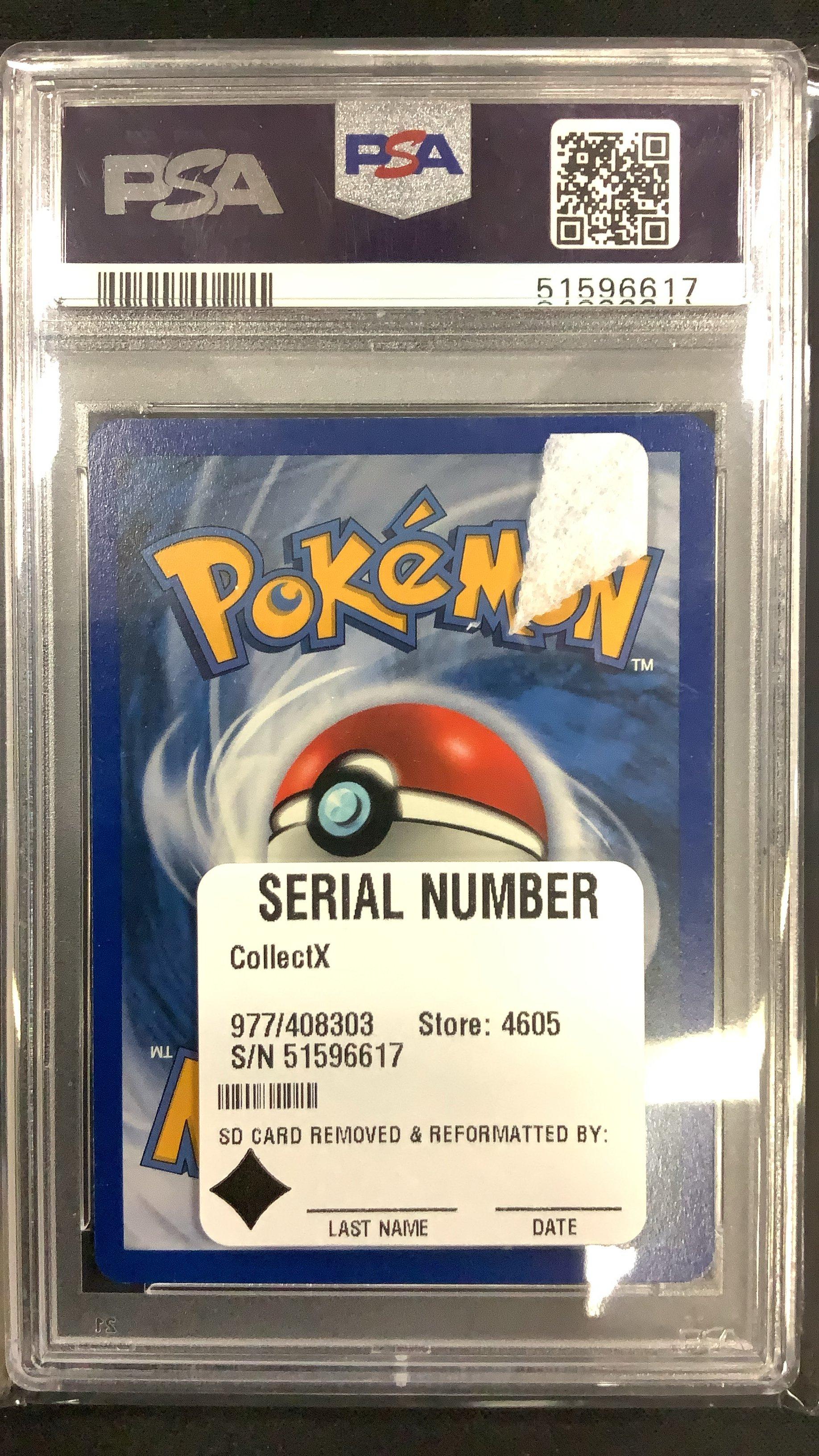 2001 Pokemon Neo Discovery 67 Unown E 1st Edition PSA