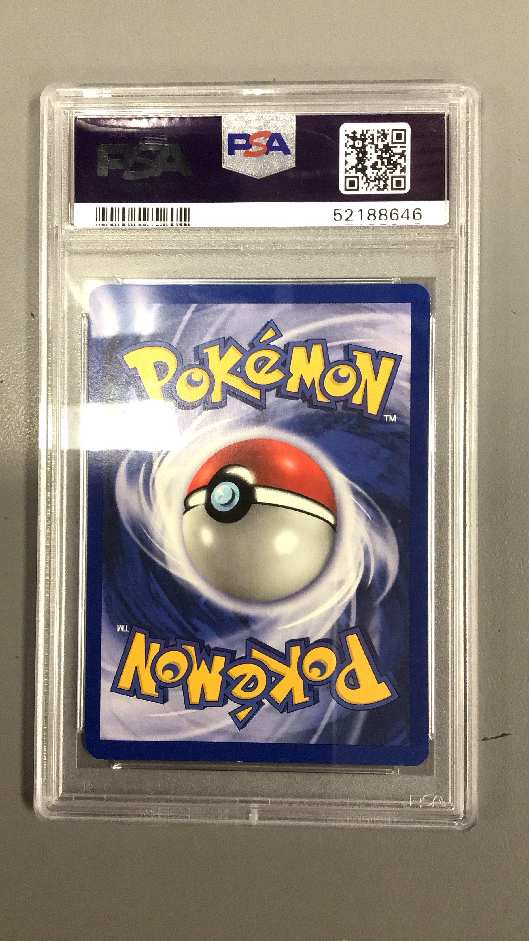 2000 Pokemon Gym Heroes 27 Lt. Surge's Electabuzz 1st Edition PSA