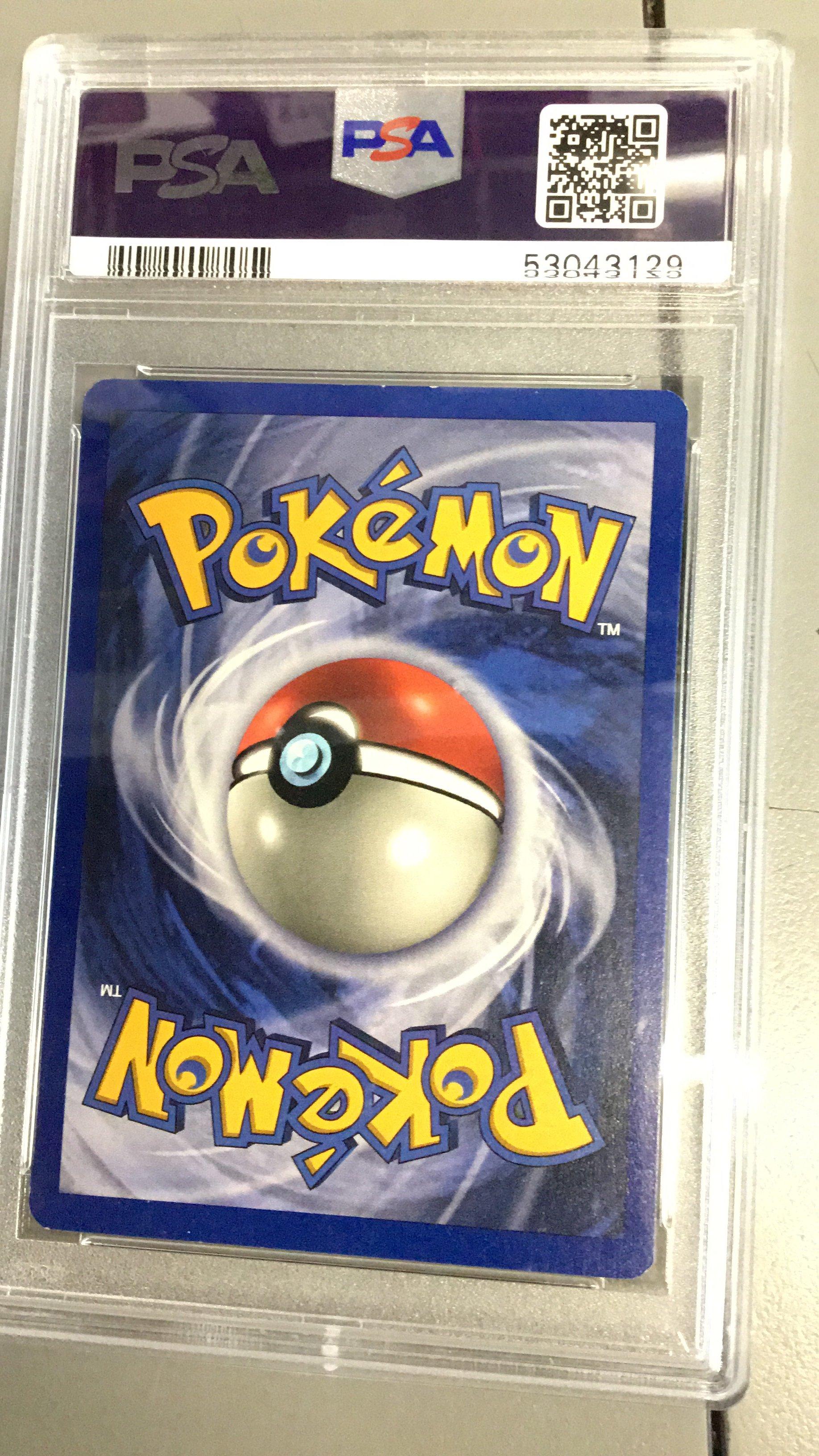 1999 Pokemon Game 23 Arcanine PSA