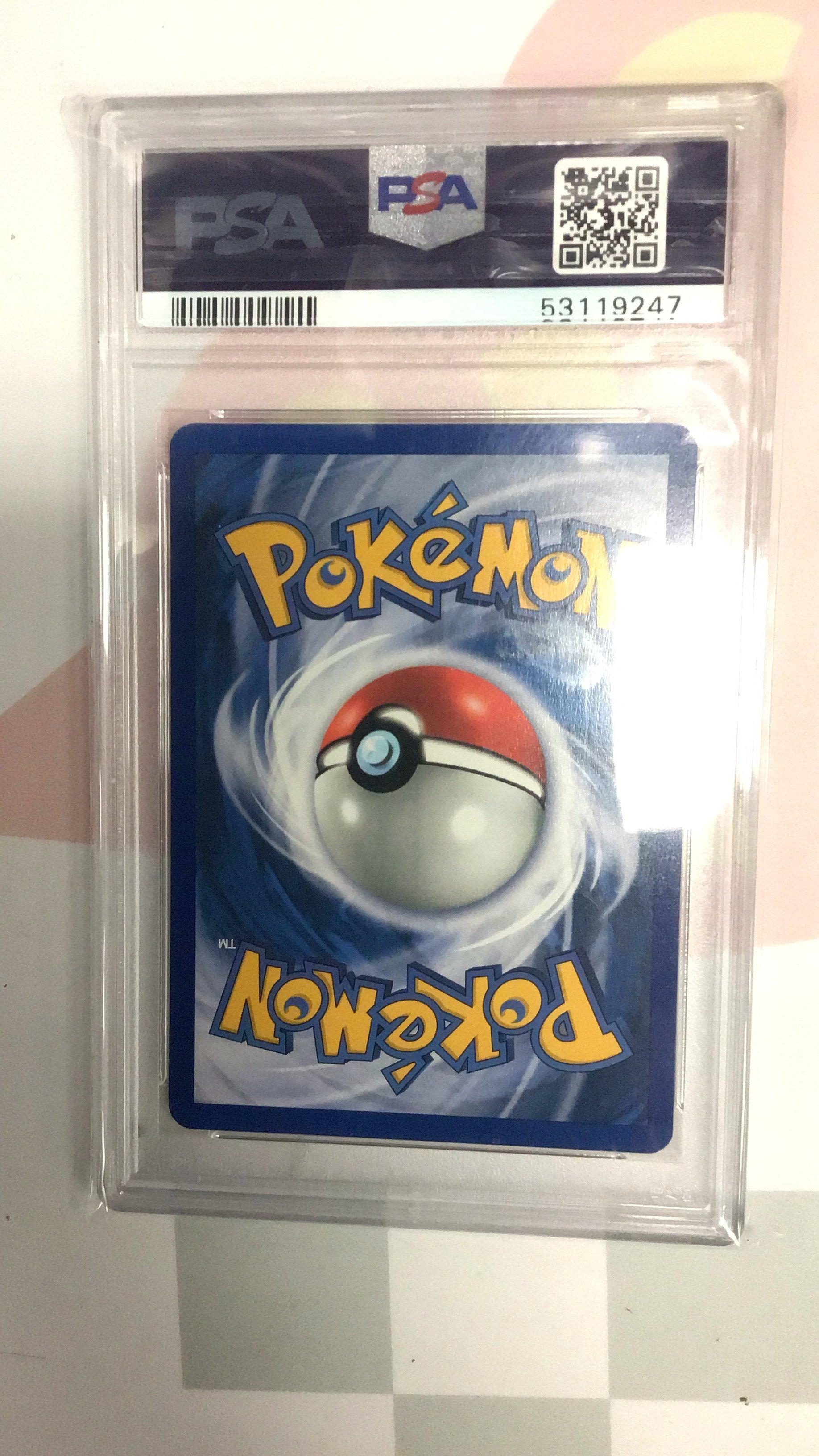 2000 Pokemon Gym Challenge 47 Koga's Kakuna 1st Edition PSA