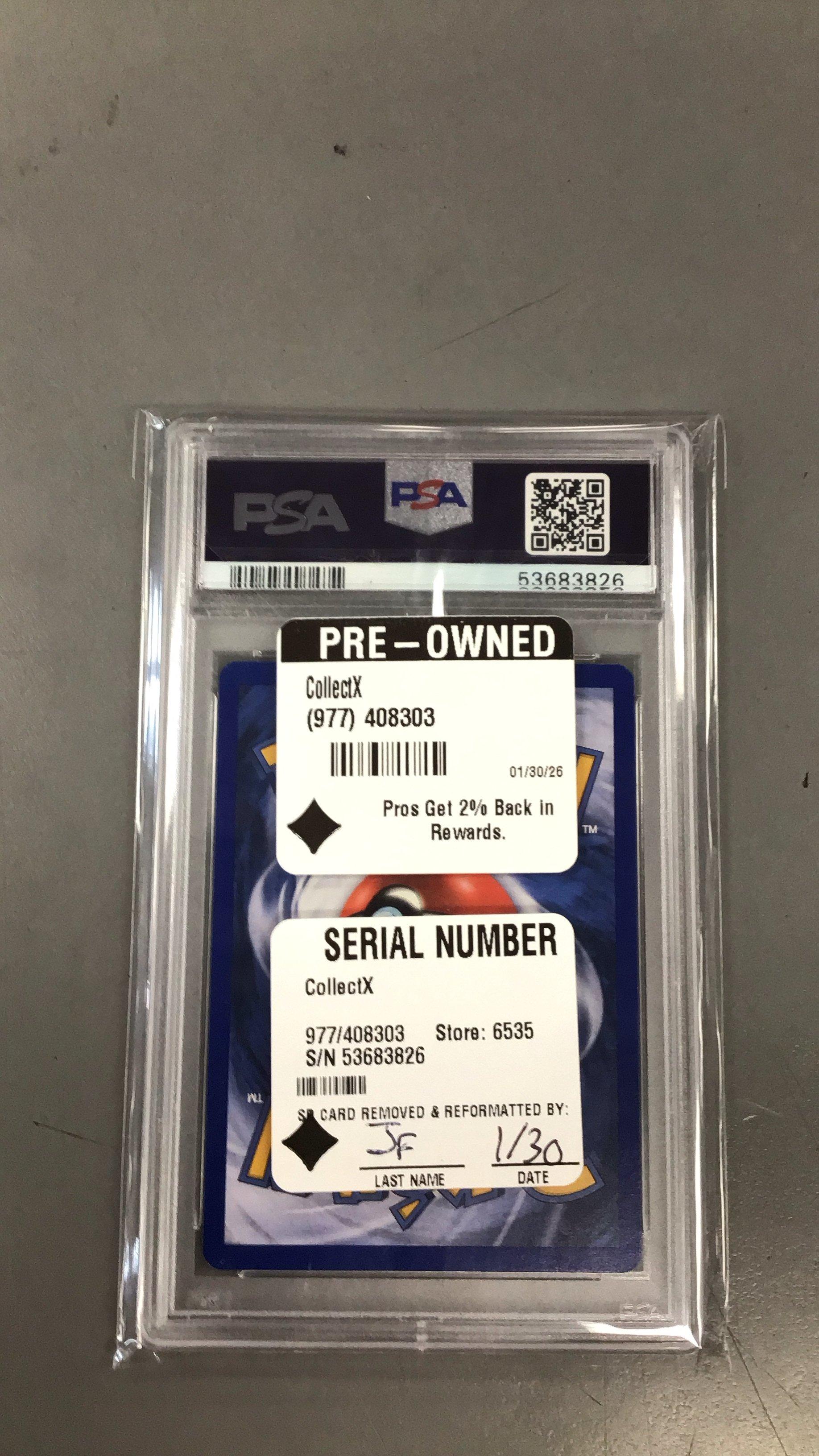 2001 Pokemon Neo Discovery 34 Ursaring 1st Edition PSA 9