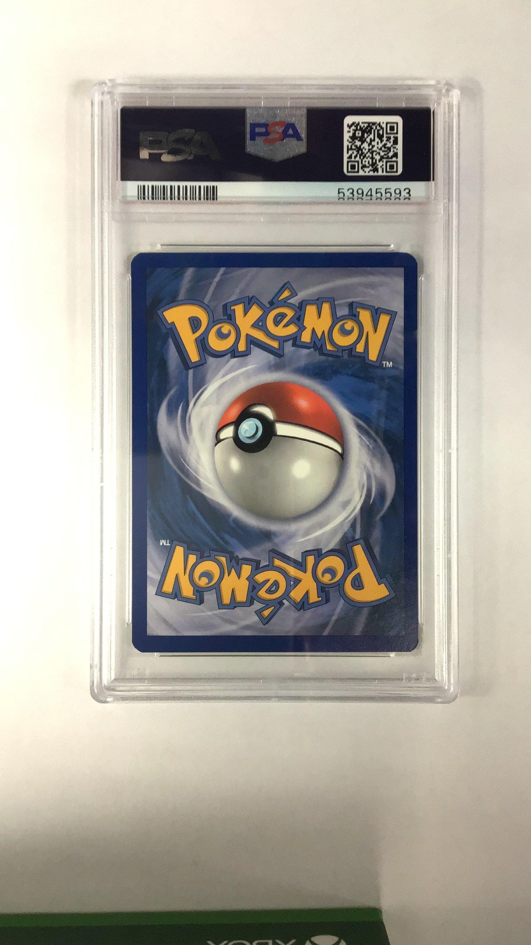 2010 Pokemon Heartgold & Soulsilver Undaunted 5 Houndoom-holo Crosshatch-2011 Pokemon League PSA
