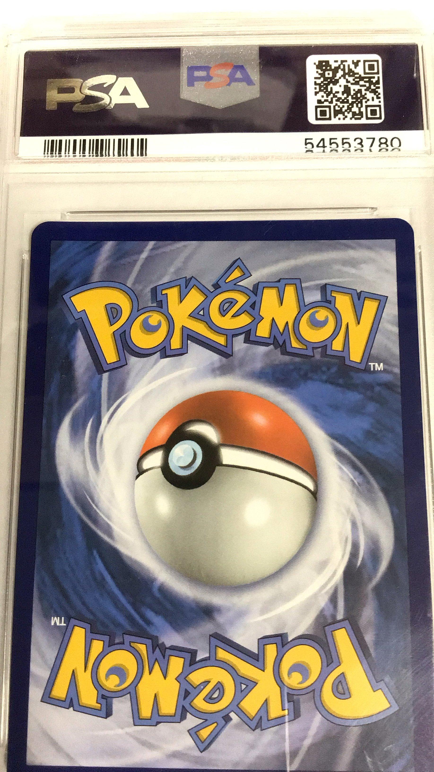 2016 Pokemon Xy Steam Siege 115 Full Art/volcanion Ex Secret PSA