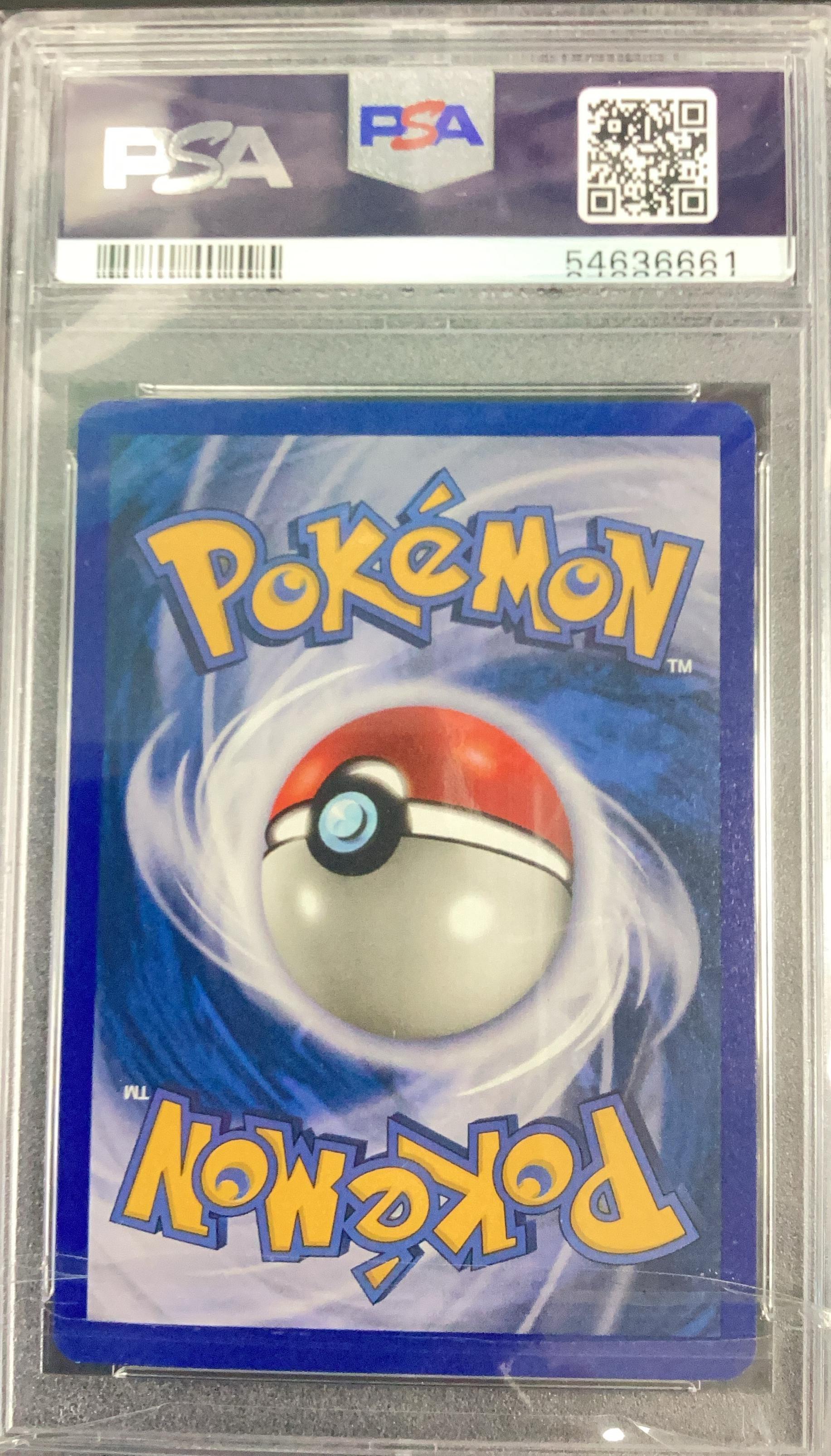 2002 Pokemon Expedition 10 Dugtrio-holo PSA 8