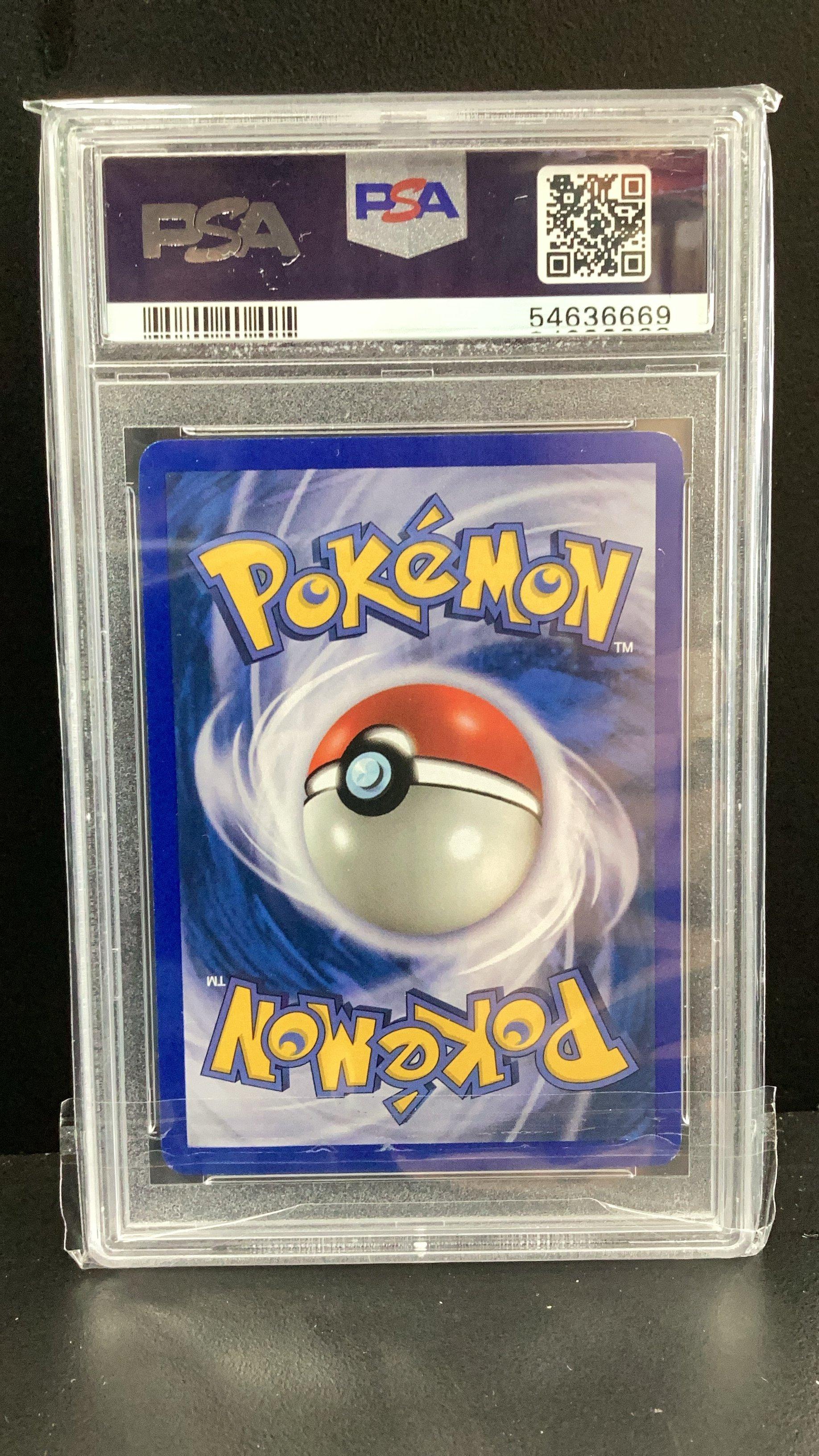 2002 Pokemon Expedition 17 Magby-holo PSA 8