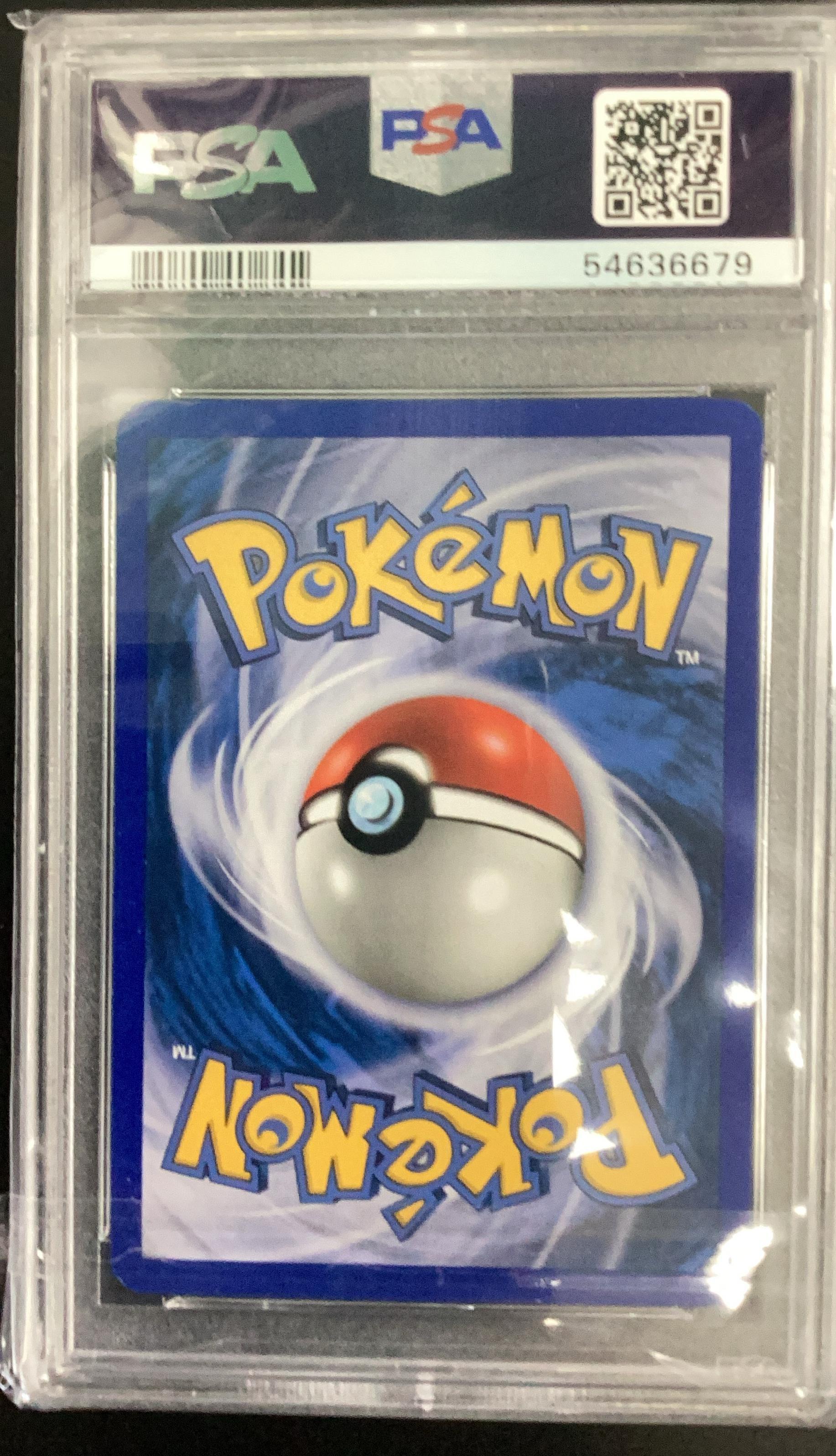 2002 Pokemon Expedition 27 Skarmory-holo PSA 8