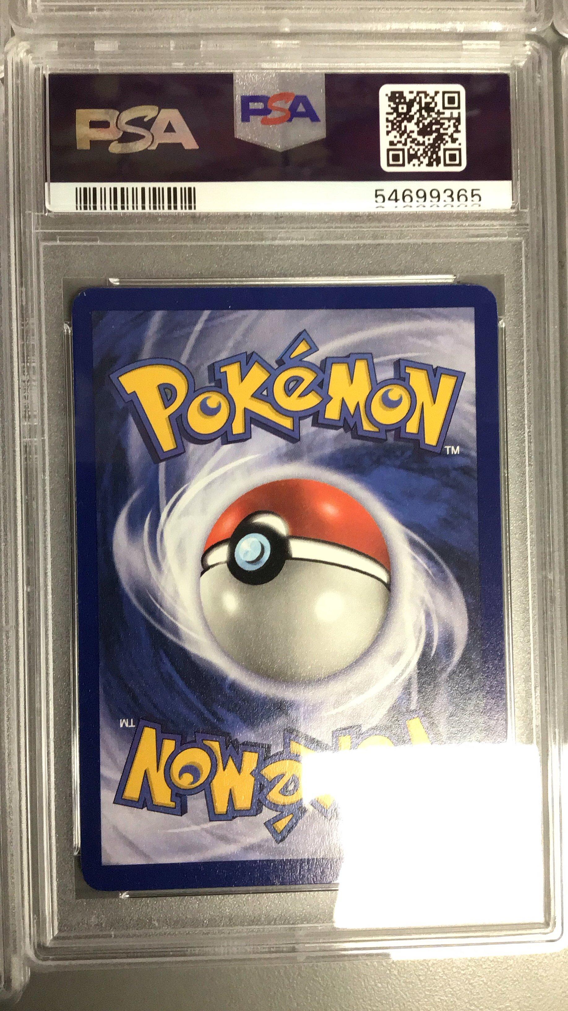 1999 Pokemon Fossil 24 Kabutops 1st Edition PSA