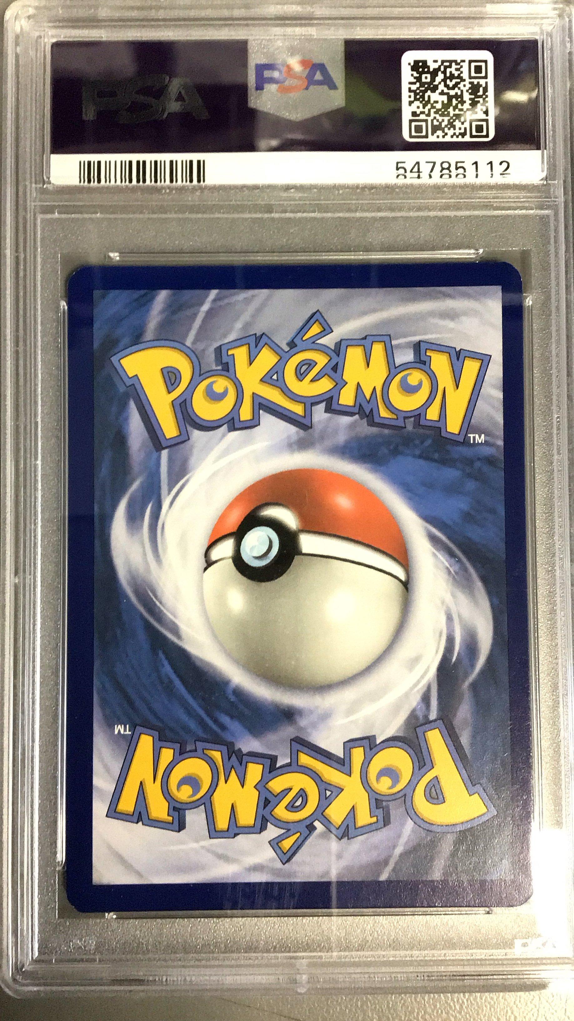 2019 Pokemon Sun & Moon Detective Pikachu 8 Magikarp-holo PSA