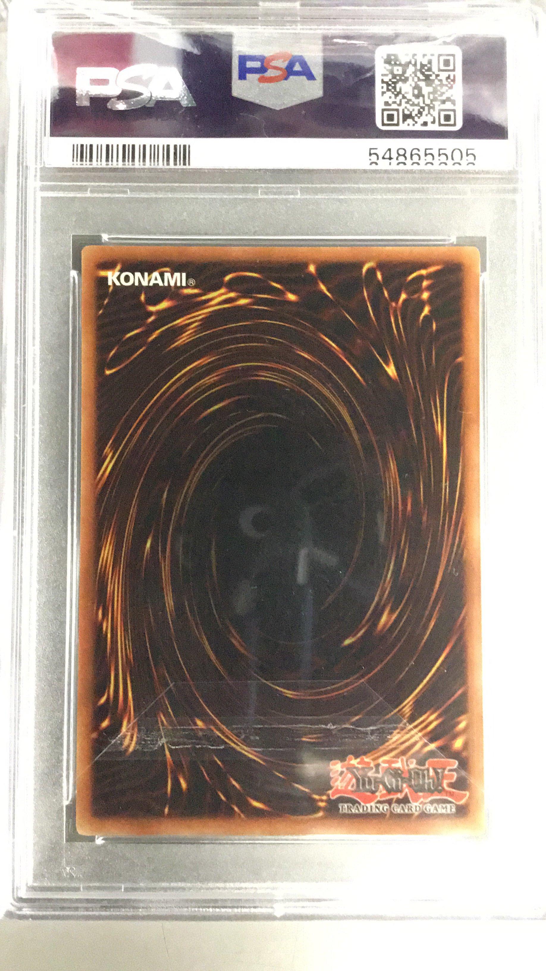 2002 Yu-gi-oh! Lob-legend Of Blue Eyes White Dragon 034 Green Phantom King 1st Edition PSA 10