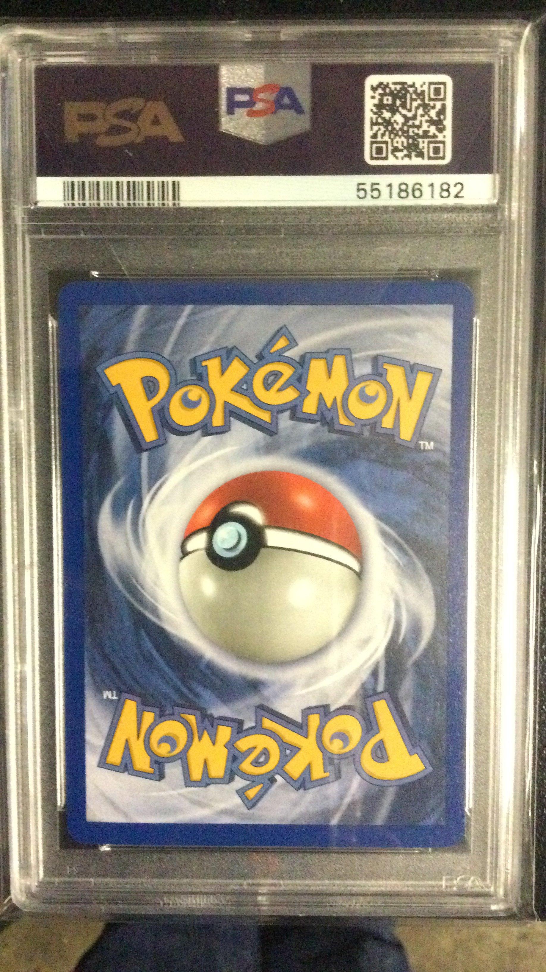 2003 Pokemon Black Star Promo 010 Mudkip-reverse Foil PSA 8 Graded