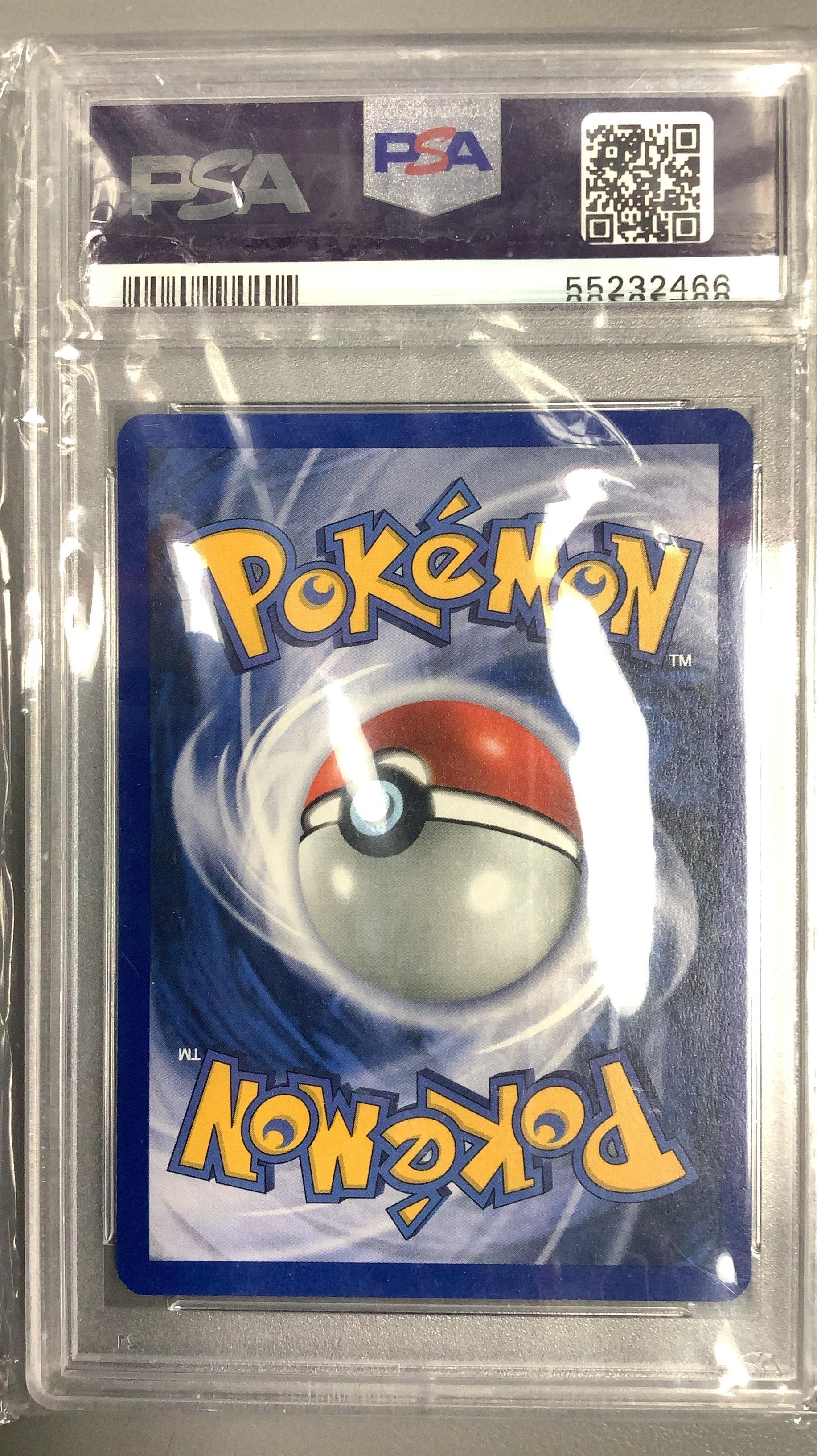 2000 Pokemon Gym Challenge 72 Giovanni's Machop 1st Edition PSA 10
