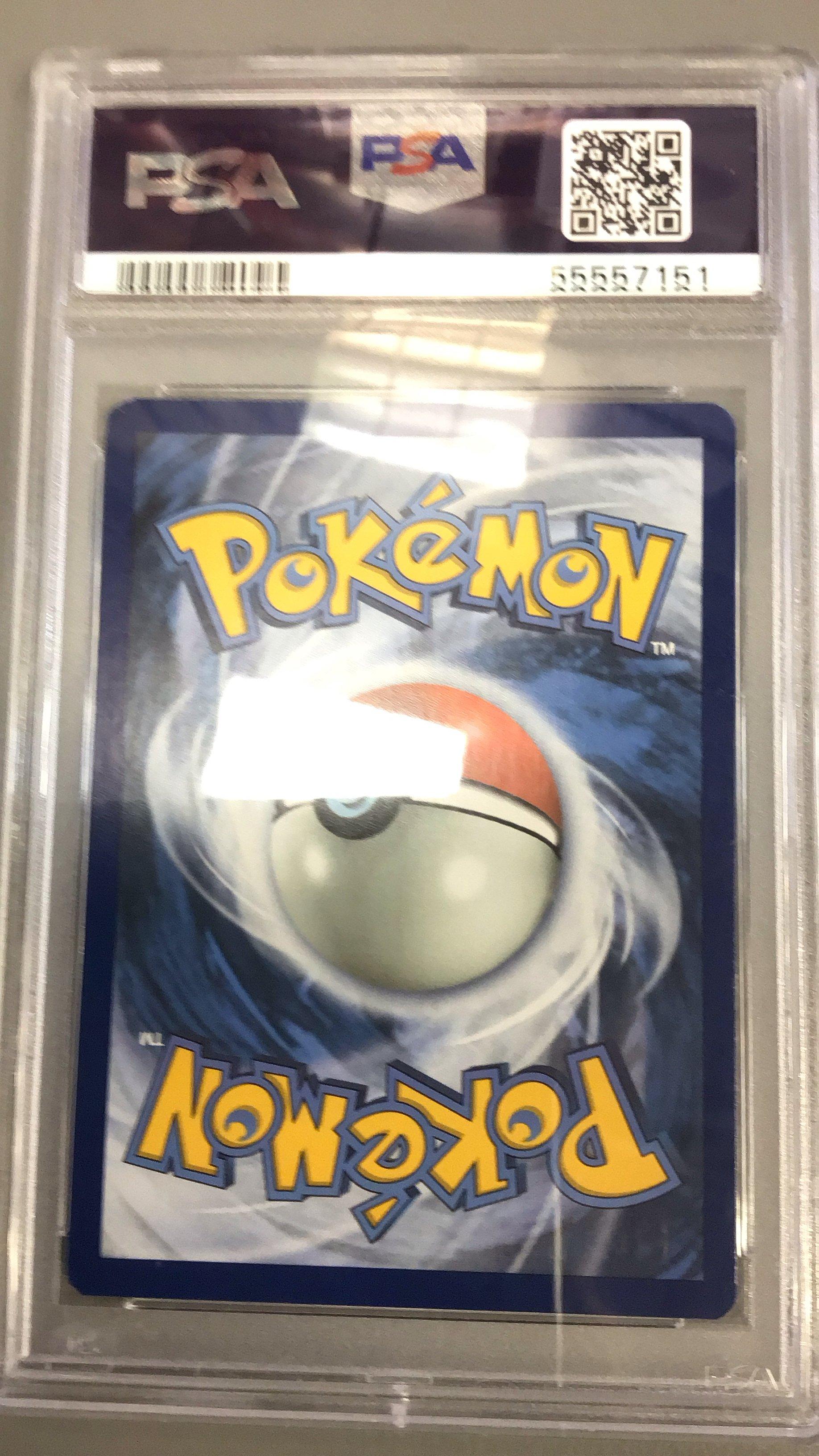 2016 Pokemon Xy Evolutions 44 Nidorino-reverse Foil PSA