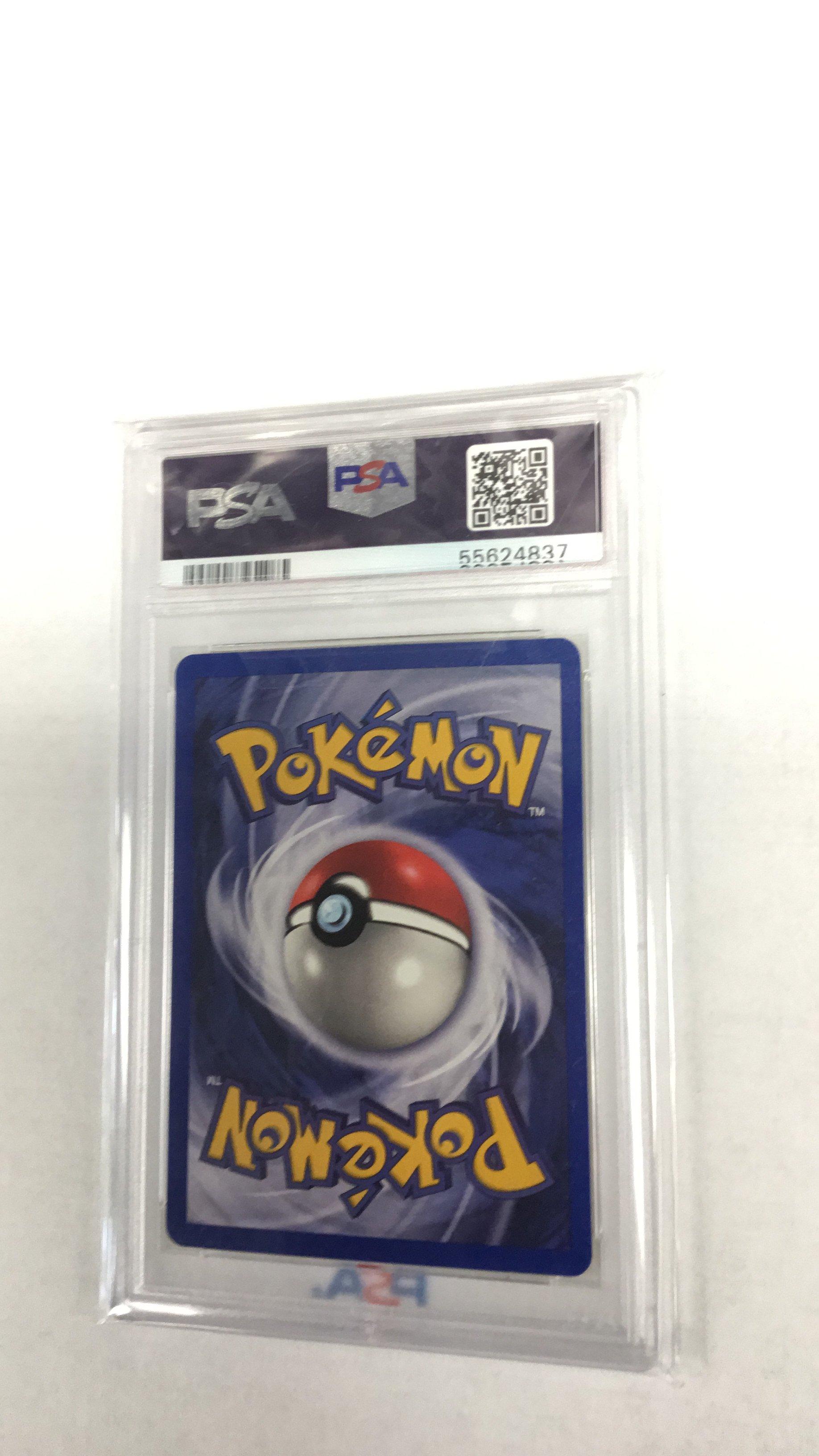 2000 Pokemon Gym Heroes 10 Misty's Tentacruel Holo PSA