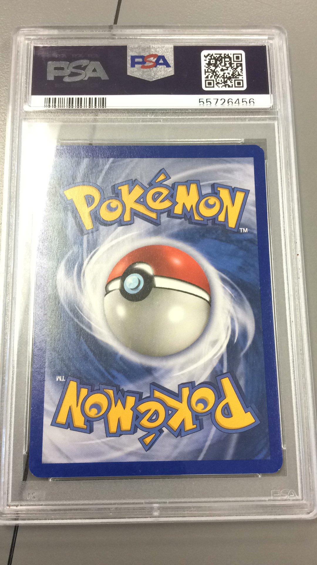 2003 Pokemon Ex Dragon 10 Salamence-holo PSA 8