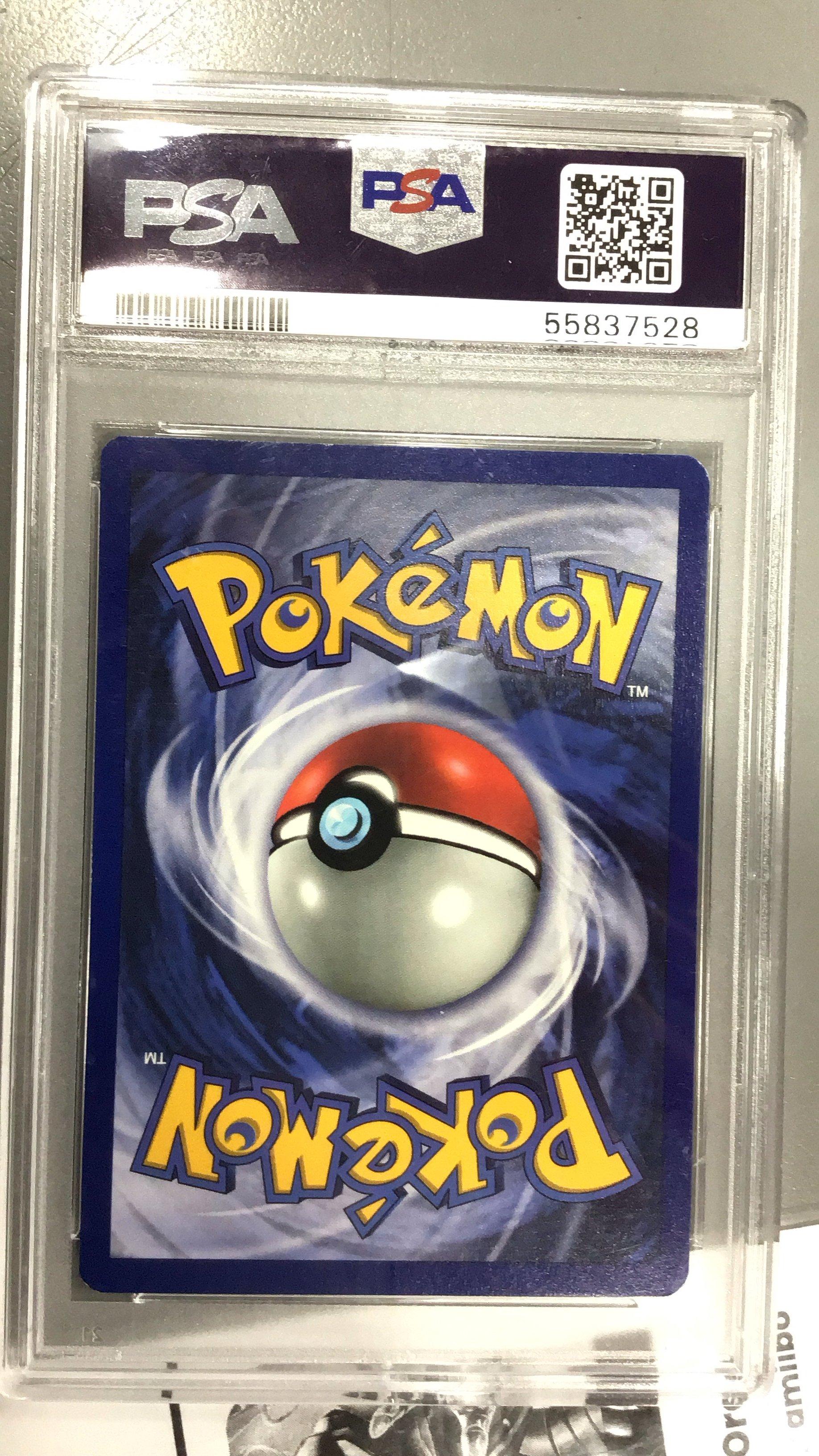 1999 Pokemon Fossil 38 Kingler PSA