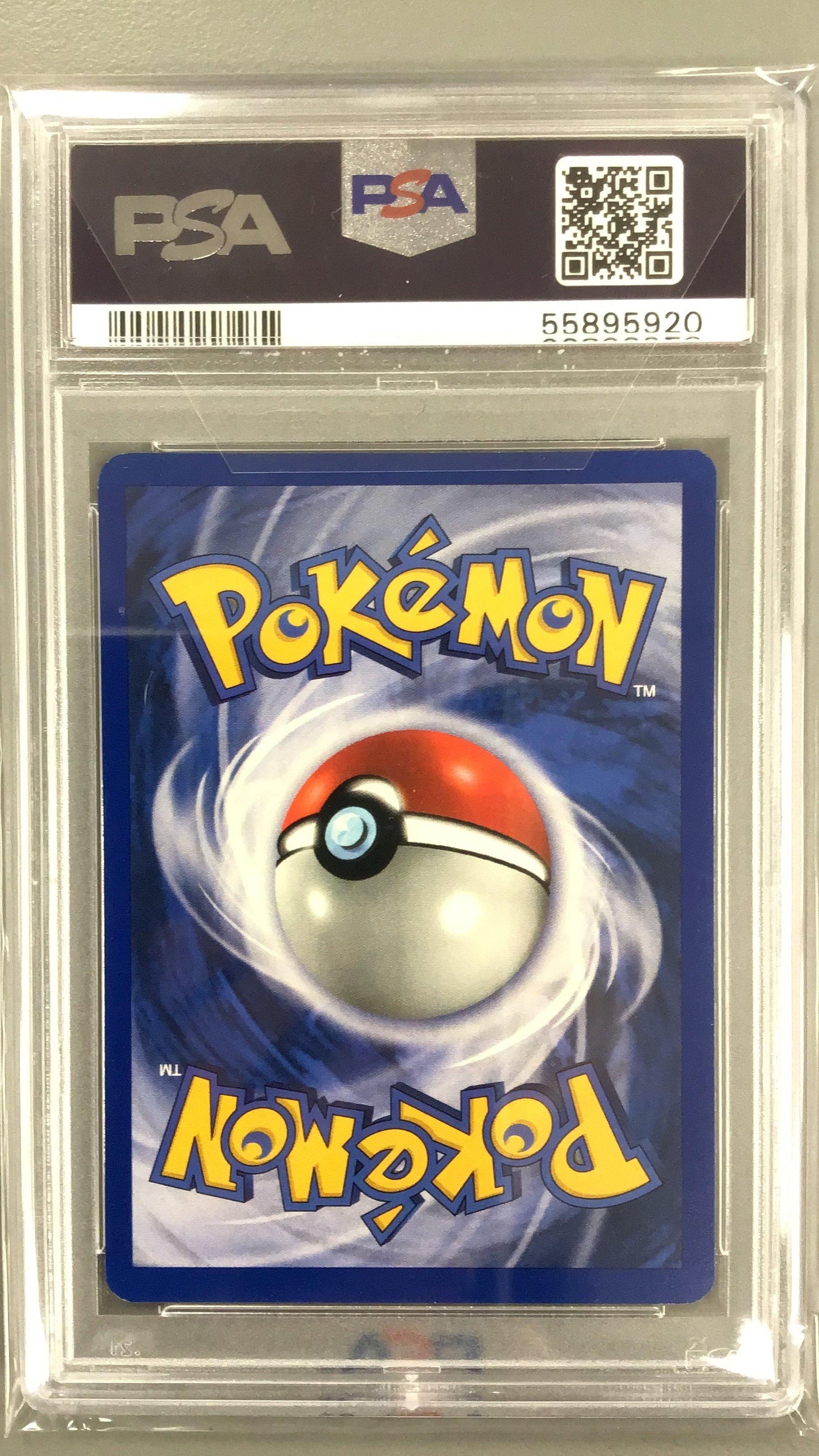 2000 Pokemon Gym Heroes 114 Misty's Wrath PSA 9