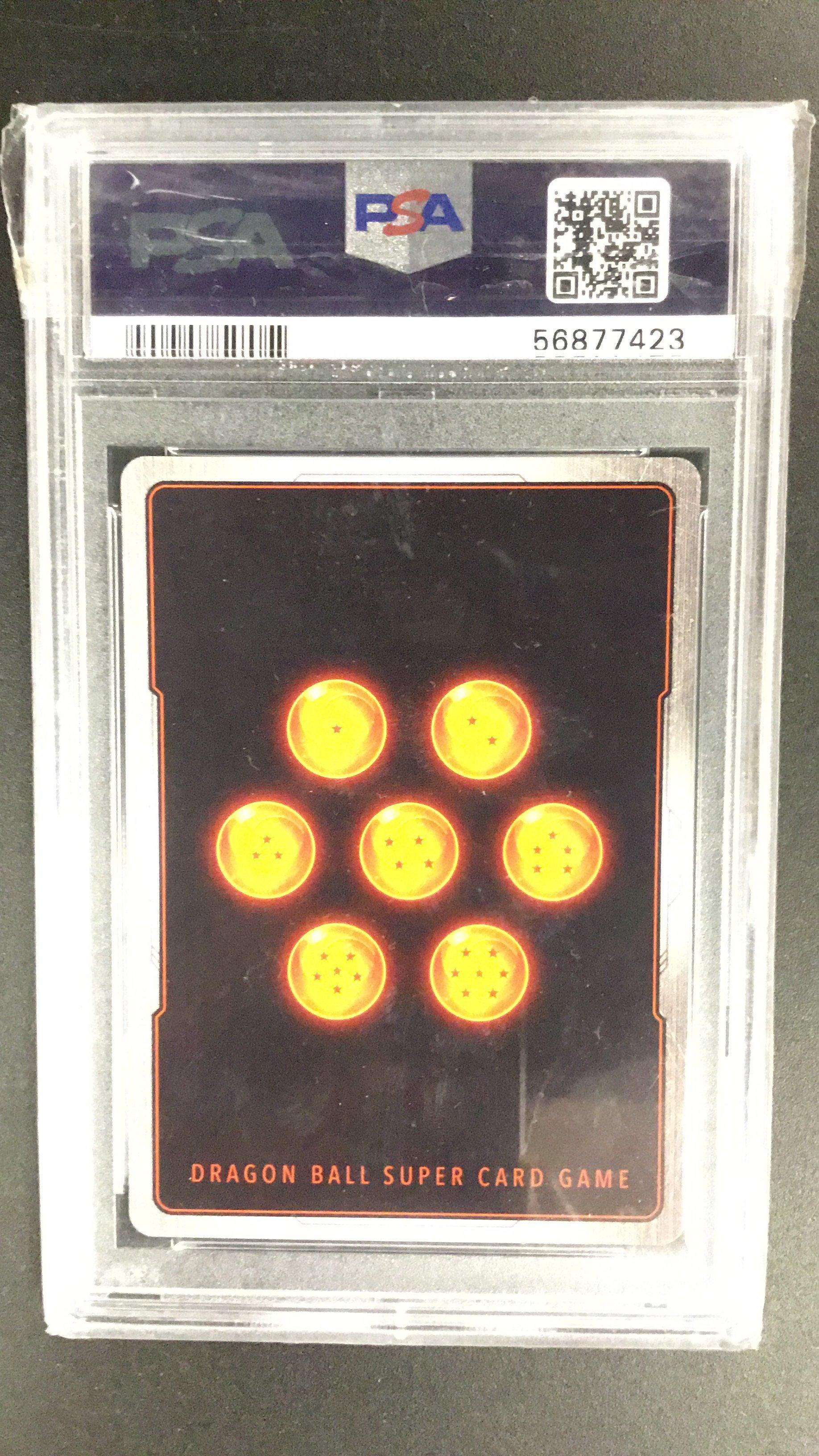 2020 Dragon Ball Super Card Game Series 10 Rise Of The Unison Warrior Bt10-154 Ss4 Gogeta, Peerless Fusion Secret Rare PSA 10