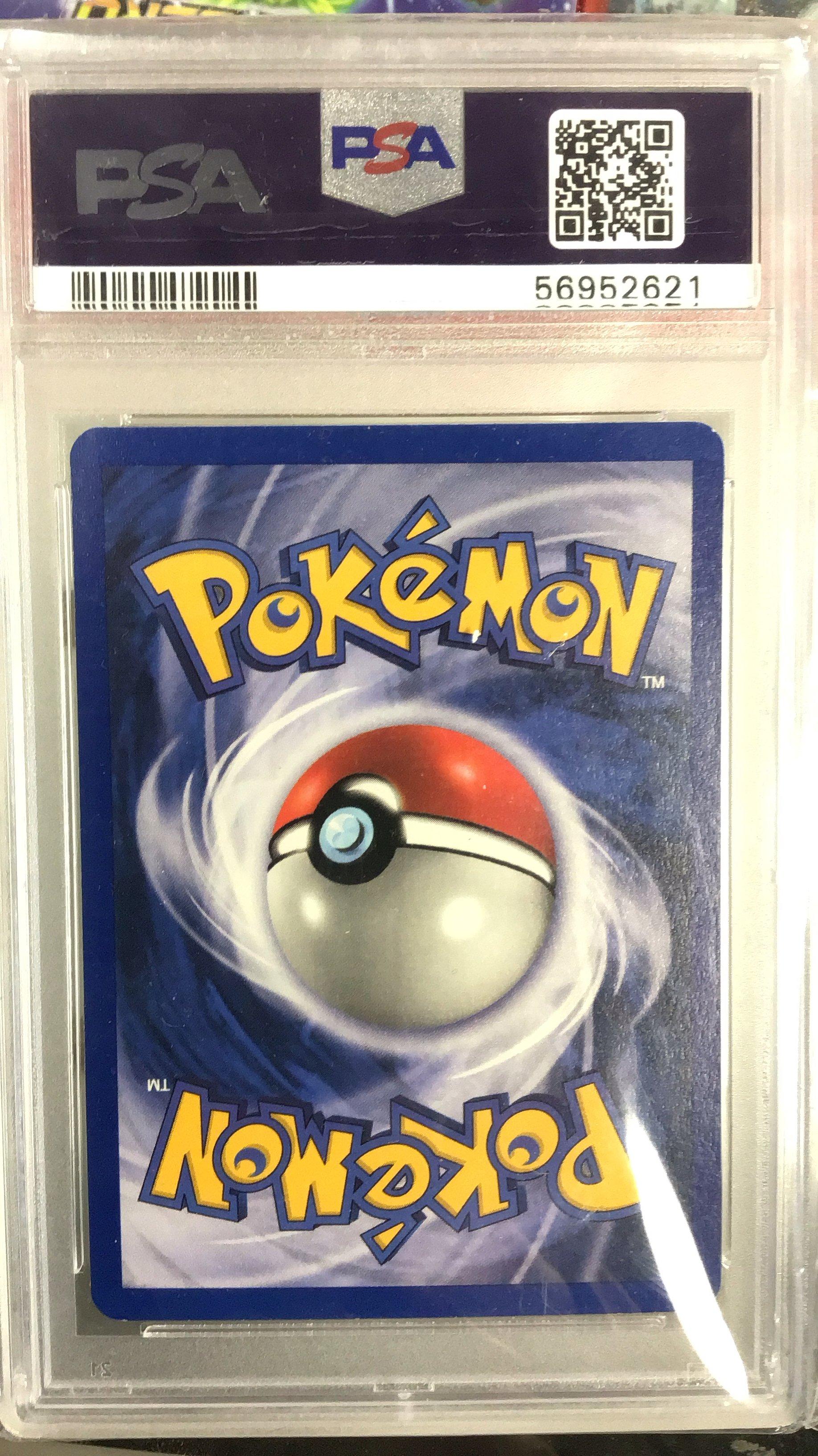2000 Pokemon Gym Heroes 20 Brock's Golem 1st Edition PSA 8