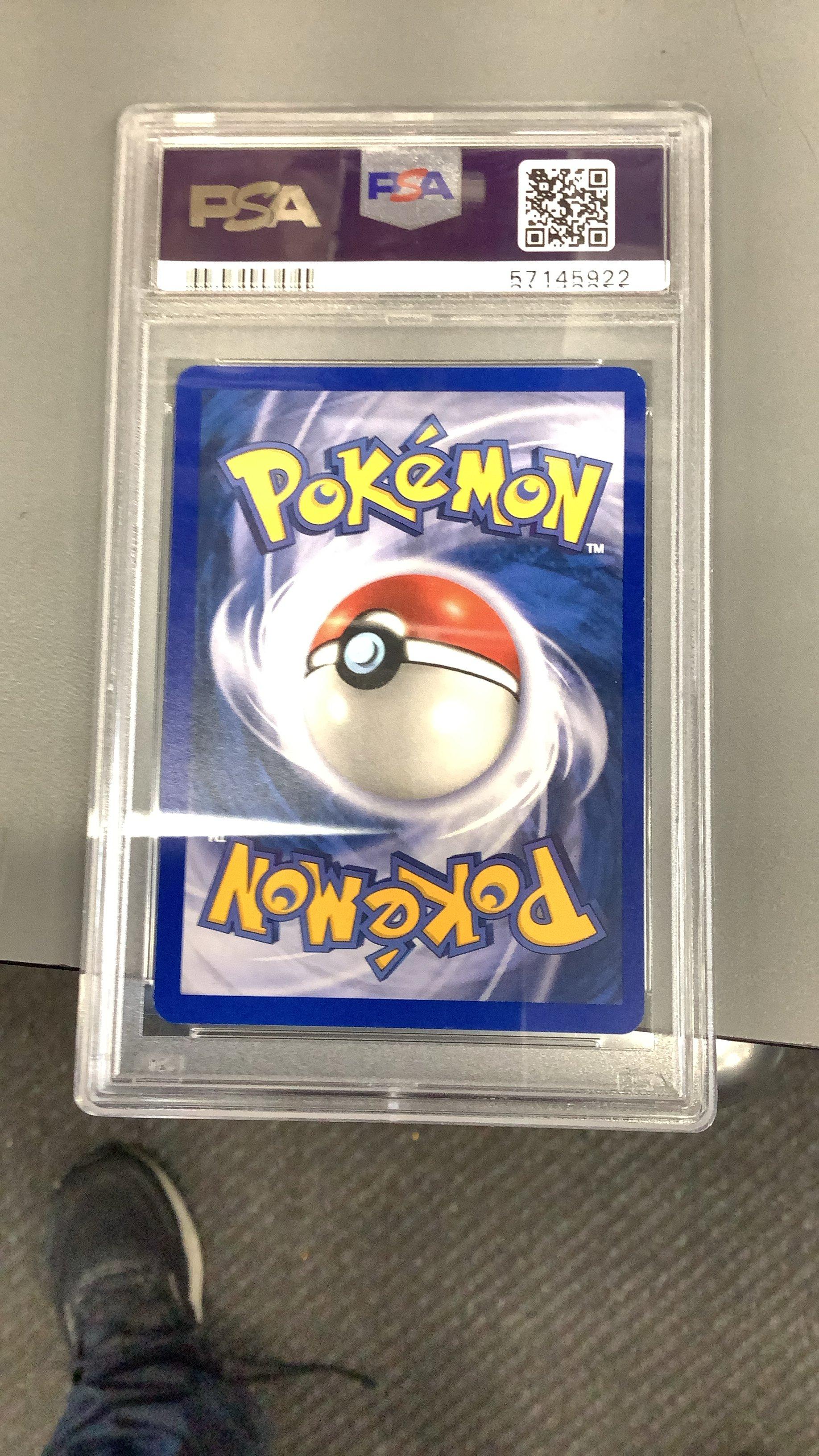 2002 Pokemon Expedition 154 Full Heal PSA 8