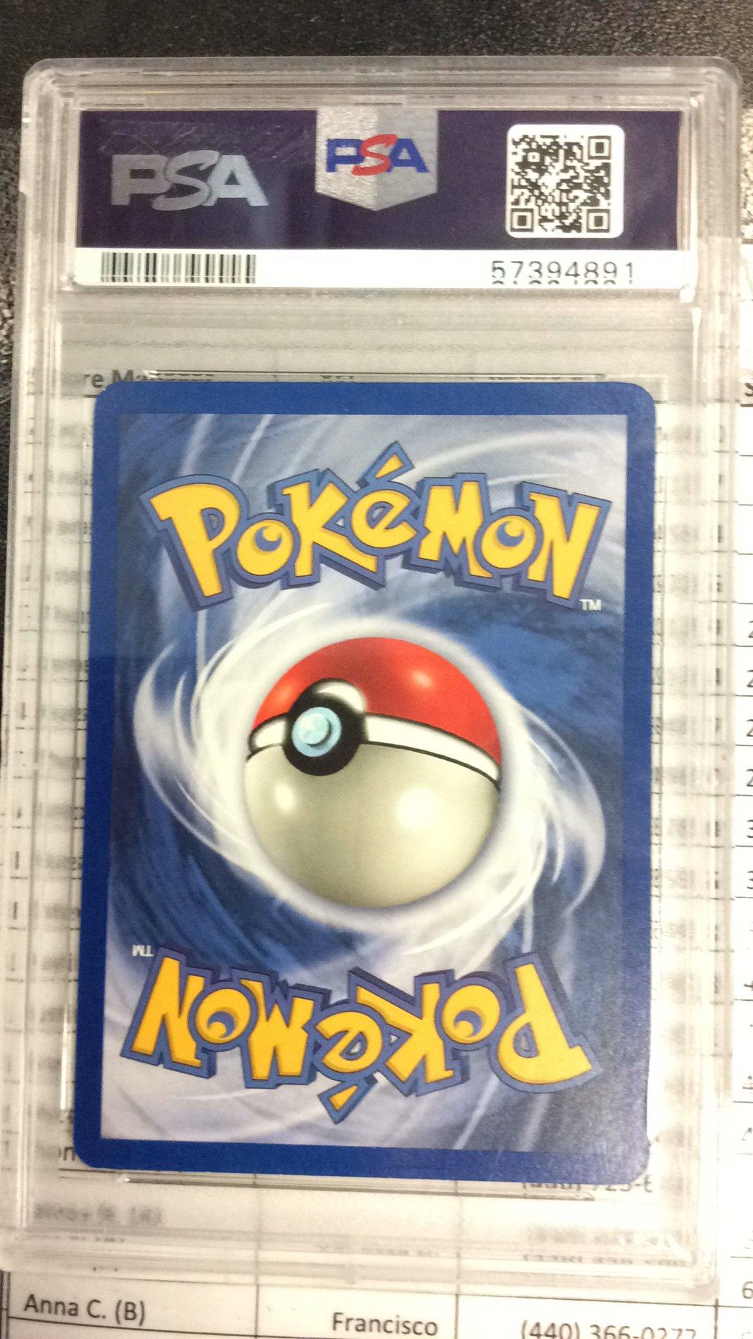 2000 Pokemon Rocket 44 Dark Rapidash PSA