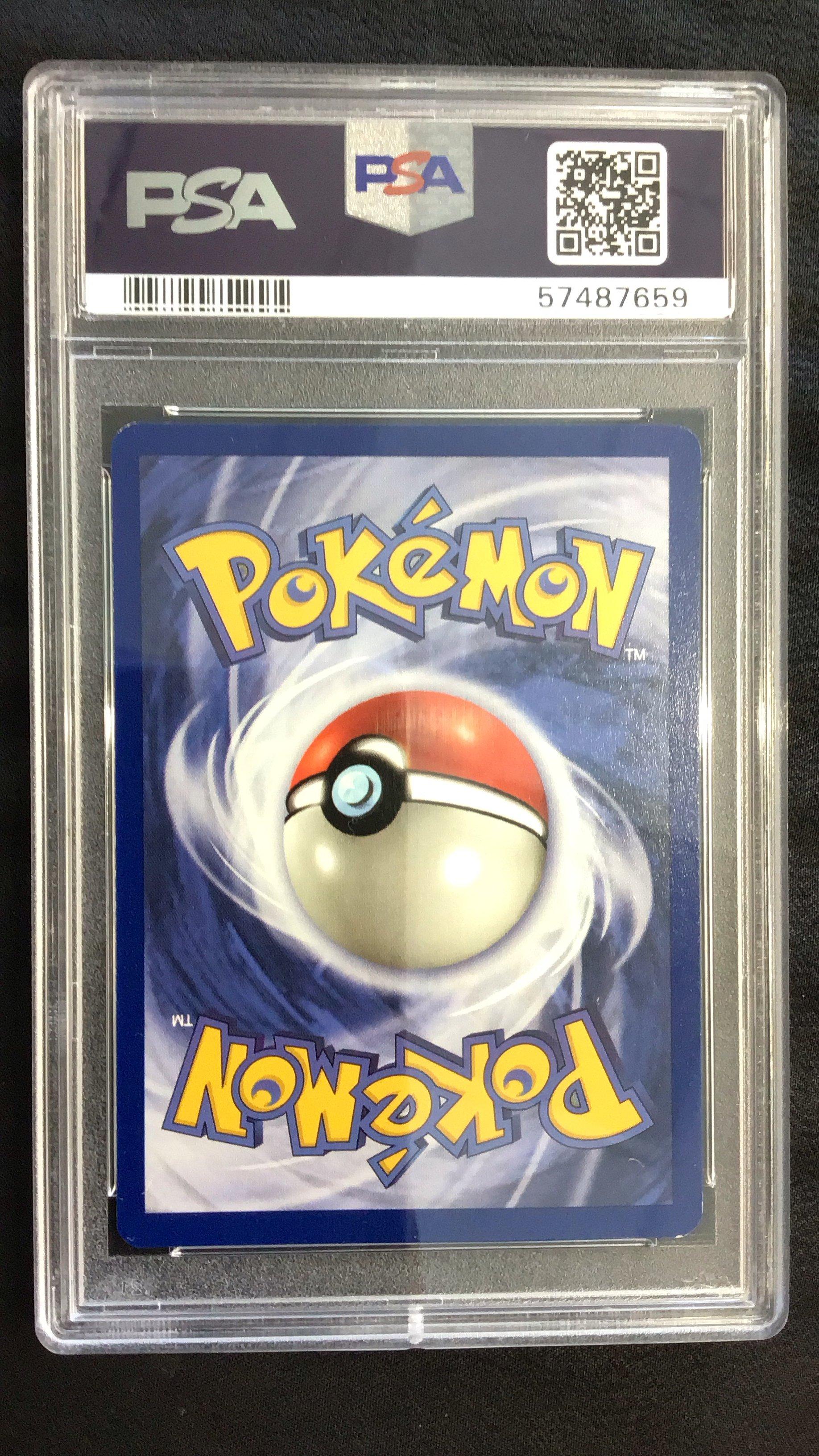 1999 Pokemon Fossil 45 Weezing PSA