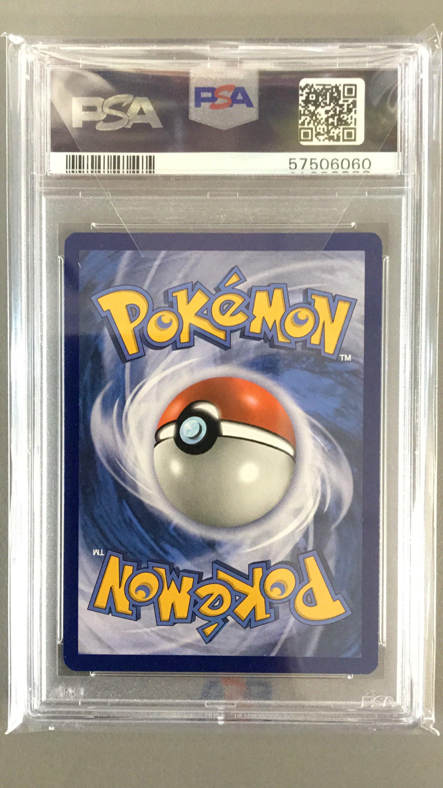 2017 Pokemon Sm Black Star Promo Sm114 Ash's Pikachu PSA 9