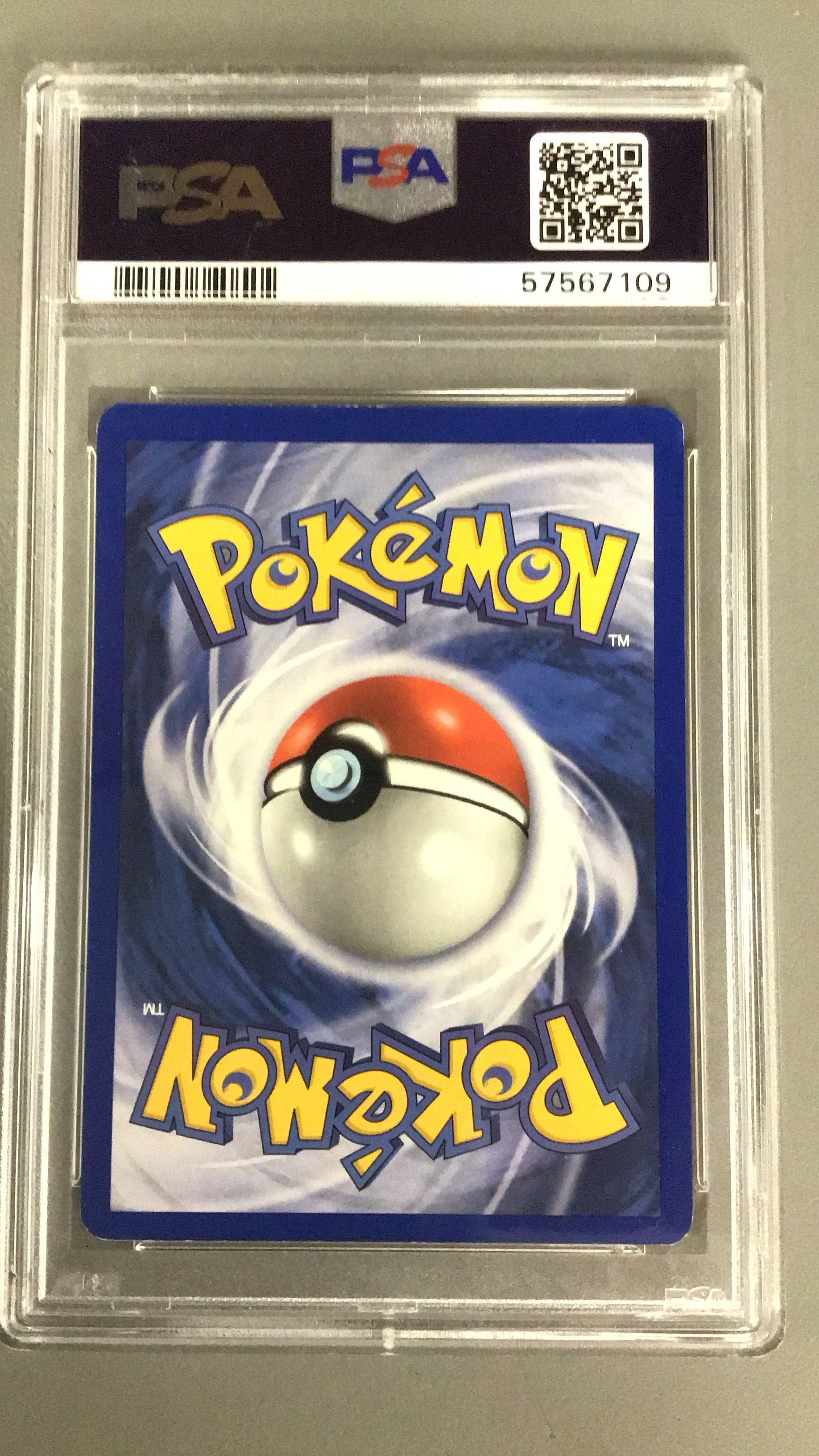 2000 Pokemon Neo Genesis 1st Edition 62 Horsea PSA 8