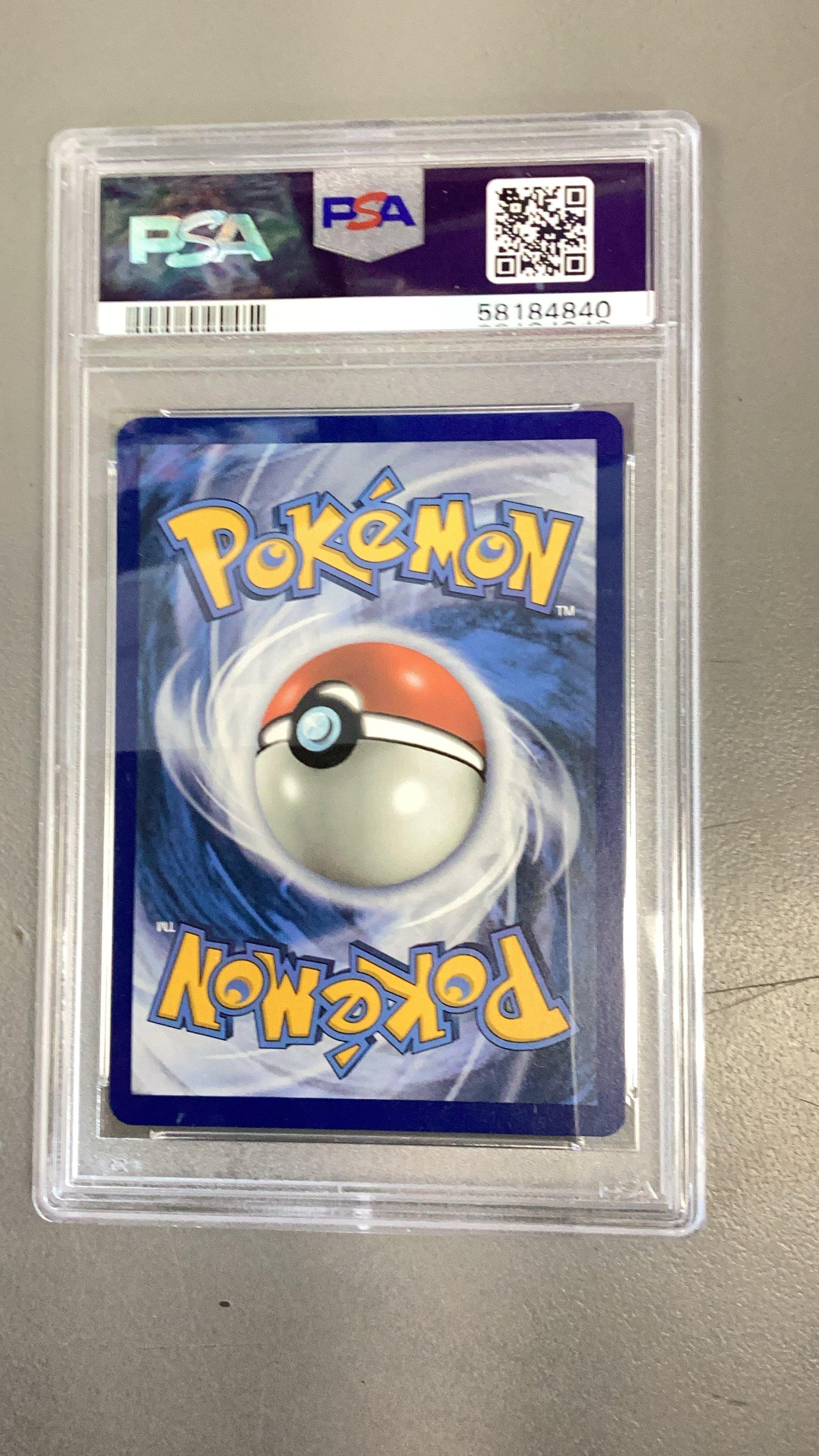 2019 Pokemon Sun & Moon Hidden Fates Sv65 Full Art/zygarde Gx PSA