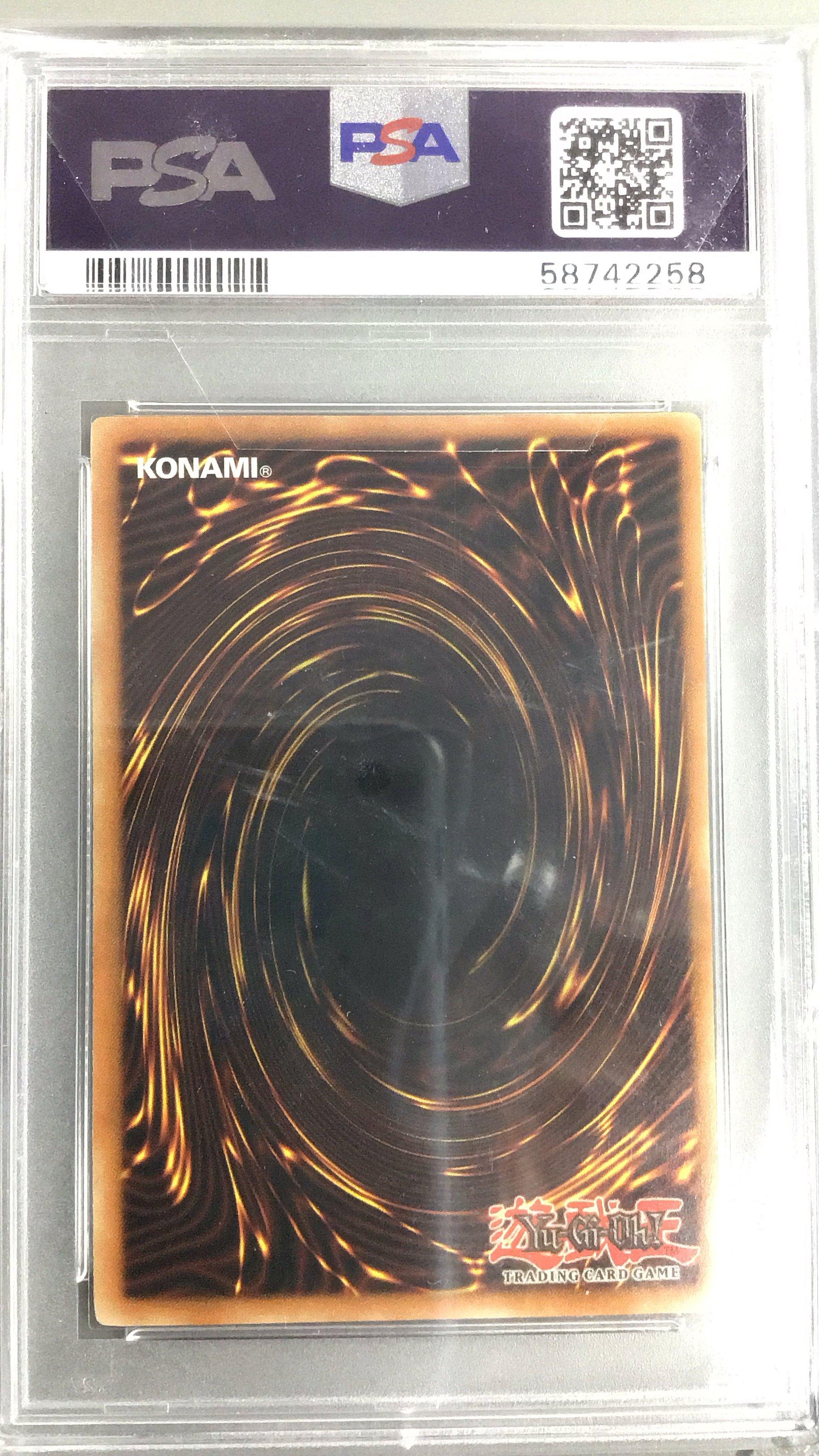 2003 Yu-gi-oh! Dcr-dark Crisis 017 Dark Flare Knight 1st Edition PSA