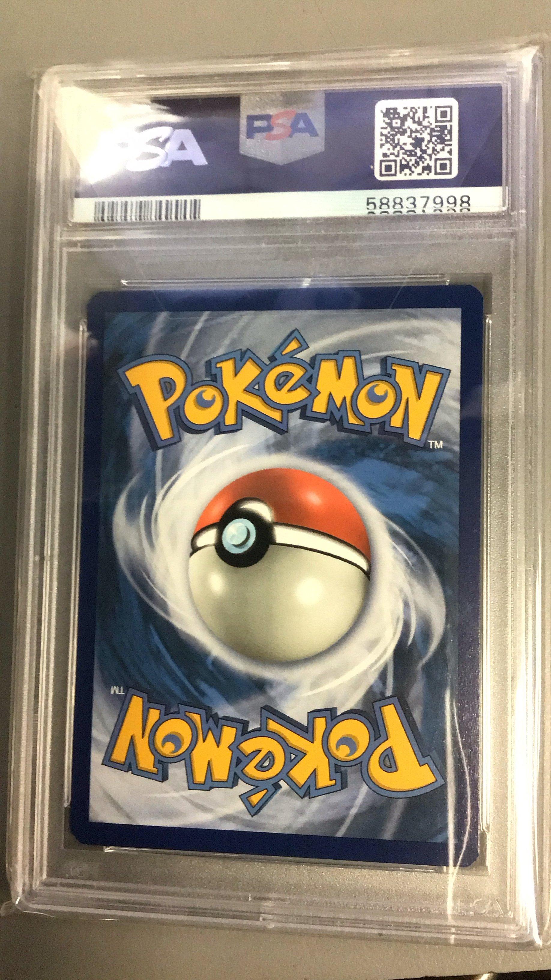 2019 Pokemon Sun & Moon Hidden Fates 48 Eevee-reverse Foil PSA 8