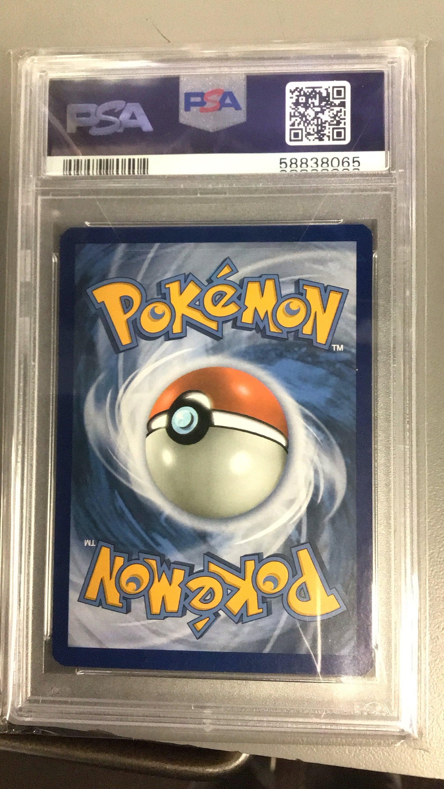 2016 Pokemon Xy Evolutions 61 Onix-reverse Foil PSA 8