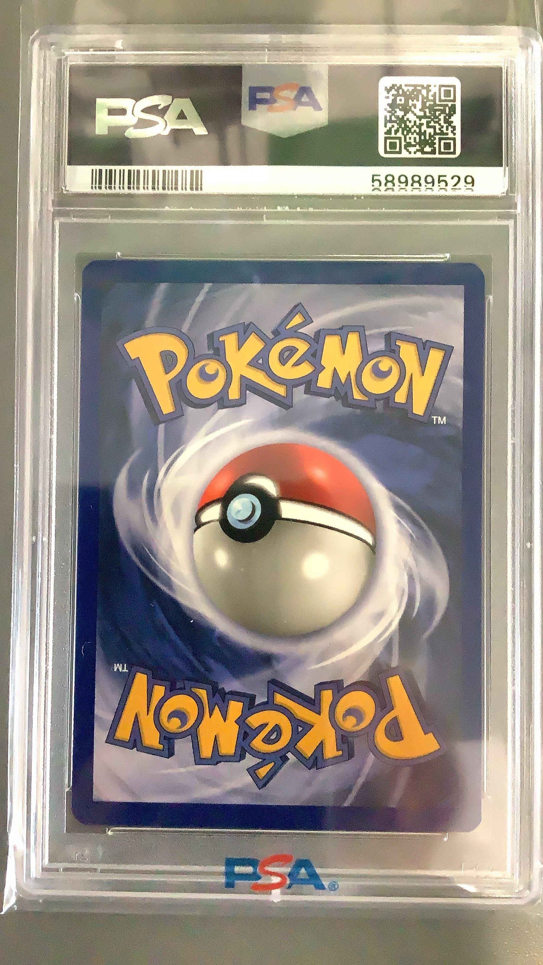1999 Pokemon Spanish 6 Gyarados-holo 1st Edition PSA 8 Graded Card