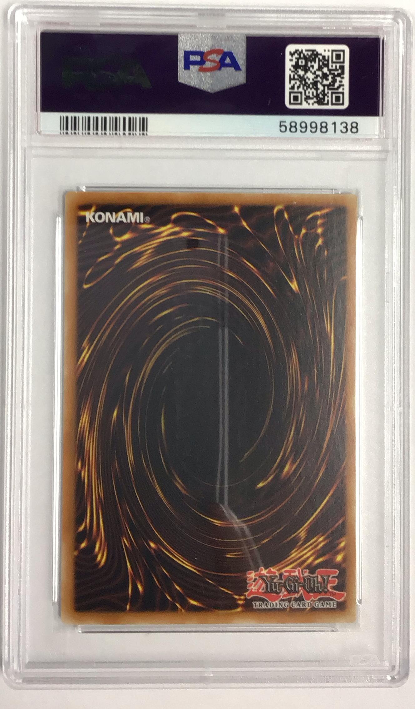 2004 Yu-gi-oh! Promo En002 Sorcerer Of Dark Magic Movie Pack PSA